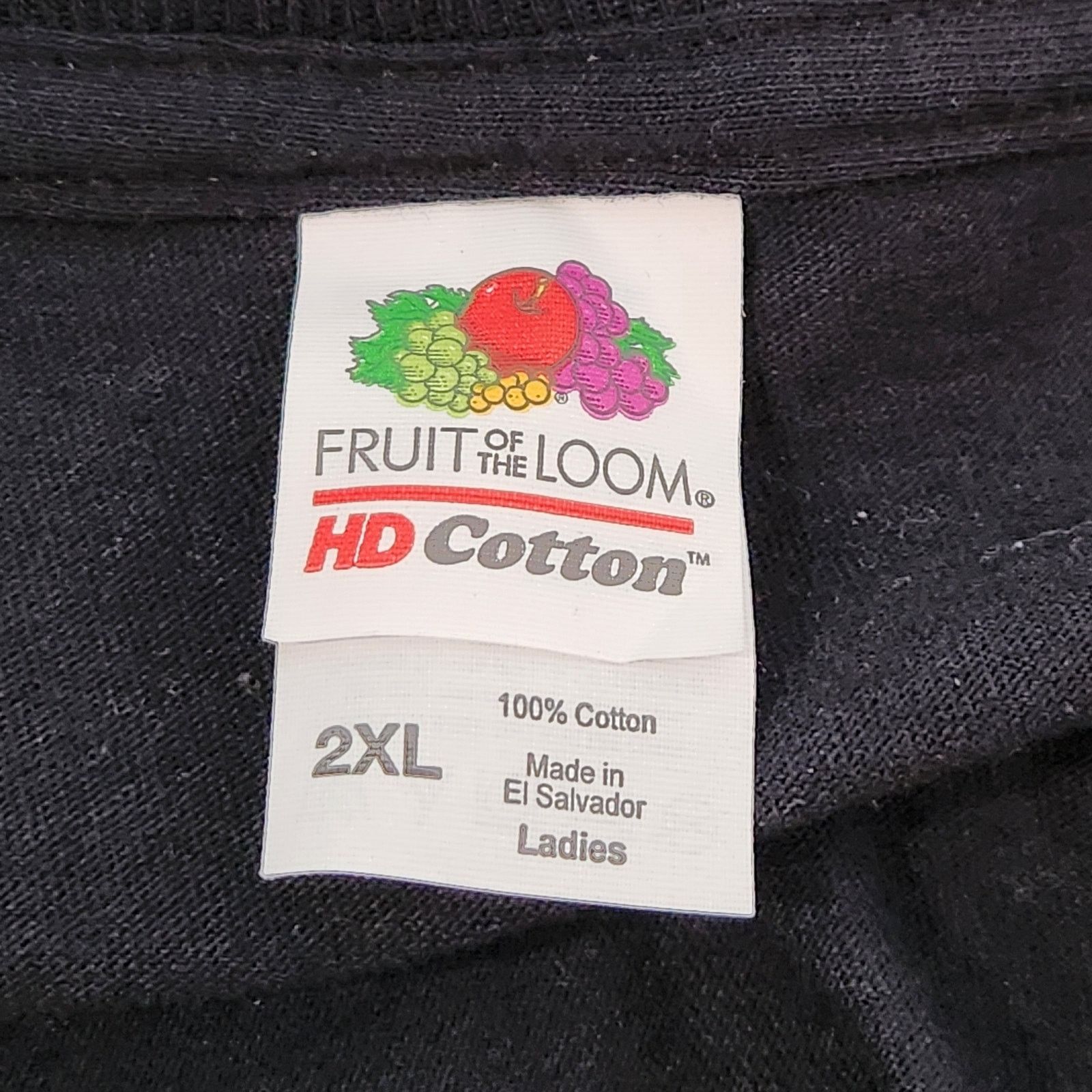 Fruit Of The Loom Fruit of The Loom Black Pittie Grandma Graphic T Shirt 2XL Size XXL / US 16-18 / IT 52-54 - 3 Thumbnail