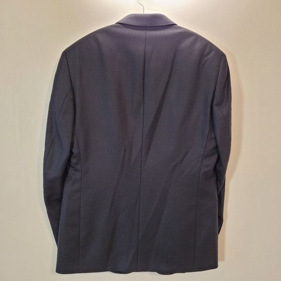 Oscar De La Renta Oscar De La Renta 100% Pure Virgin Wool Vintage Blazer -44 S Size 44S - 4 Thumbnail