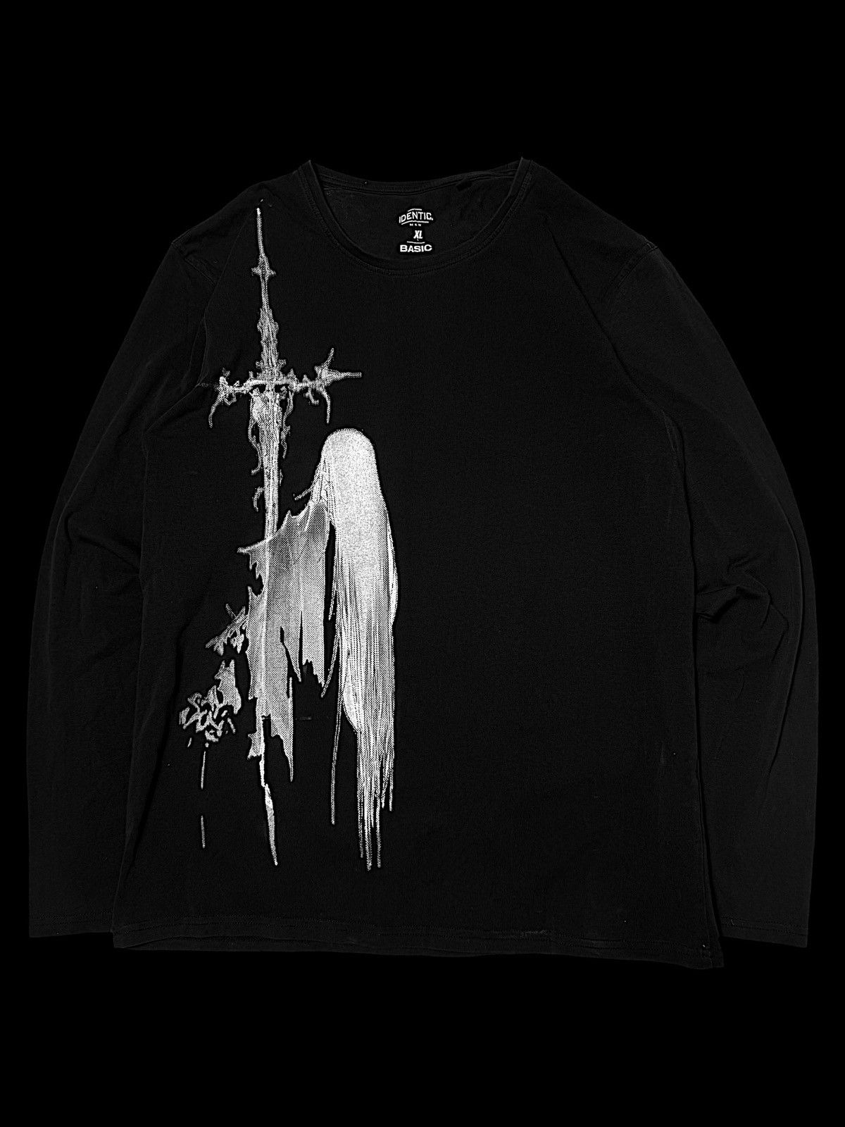 Designer × Vintage Angel wings custom longsleeve Size US XL / EU 56 / 4 - 2 Thumbnail
