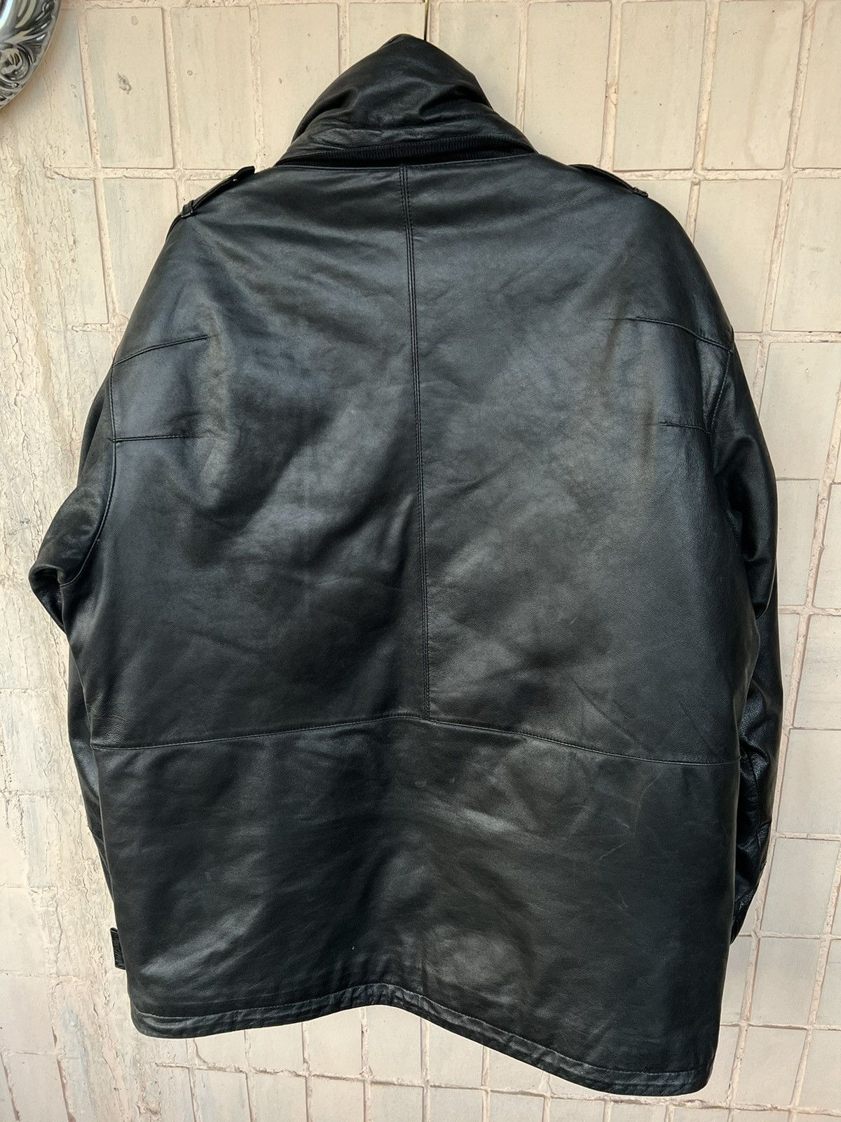 Quiksilver Ski Quiksilver vintage y2k leather jacket Size US L / EU 52-54 / 3 - 12 Thumbnail