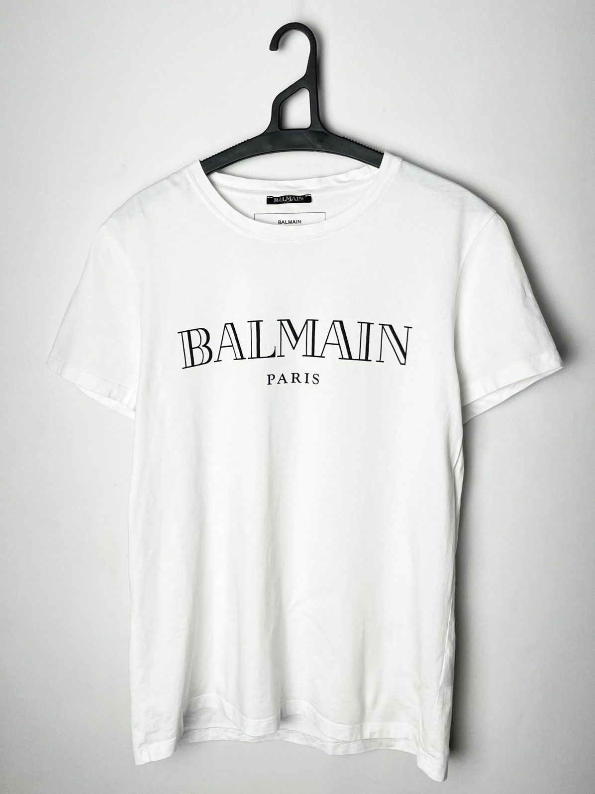 Balmain Balmain Paris Big Logo T-Shirt Size US M / EU 48-50 / 2 - 1 Thumbnail