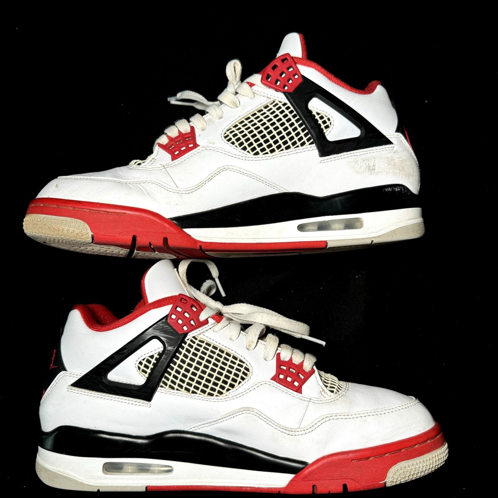 Jordan Brand × Nike Size 10.5 - Air Jordan 4 Retro OG Fire Red 2020 Men's Shoes Size US 10.5 / EU 43-44 - 3 Thumbnail