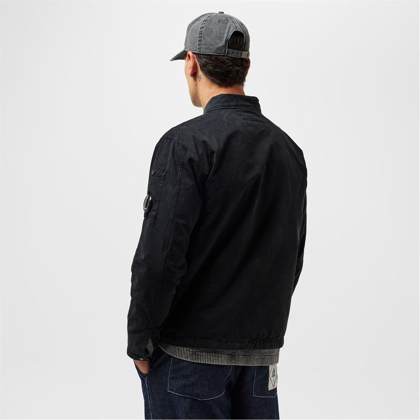 C.P. Company o1g2r1mq0426 Multi-Pocket Classic Fit Overshirt in Black Size US M / EU 48-50 / 2 - 3 Thumbnail