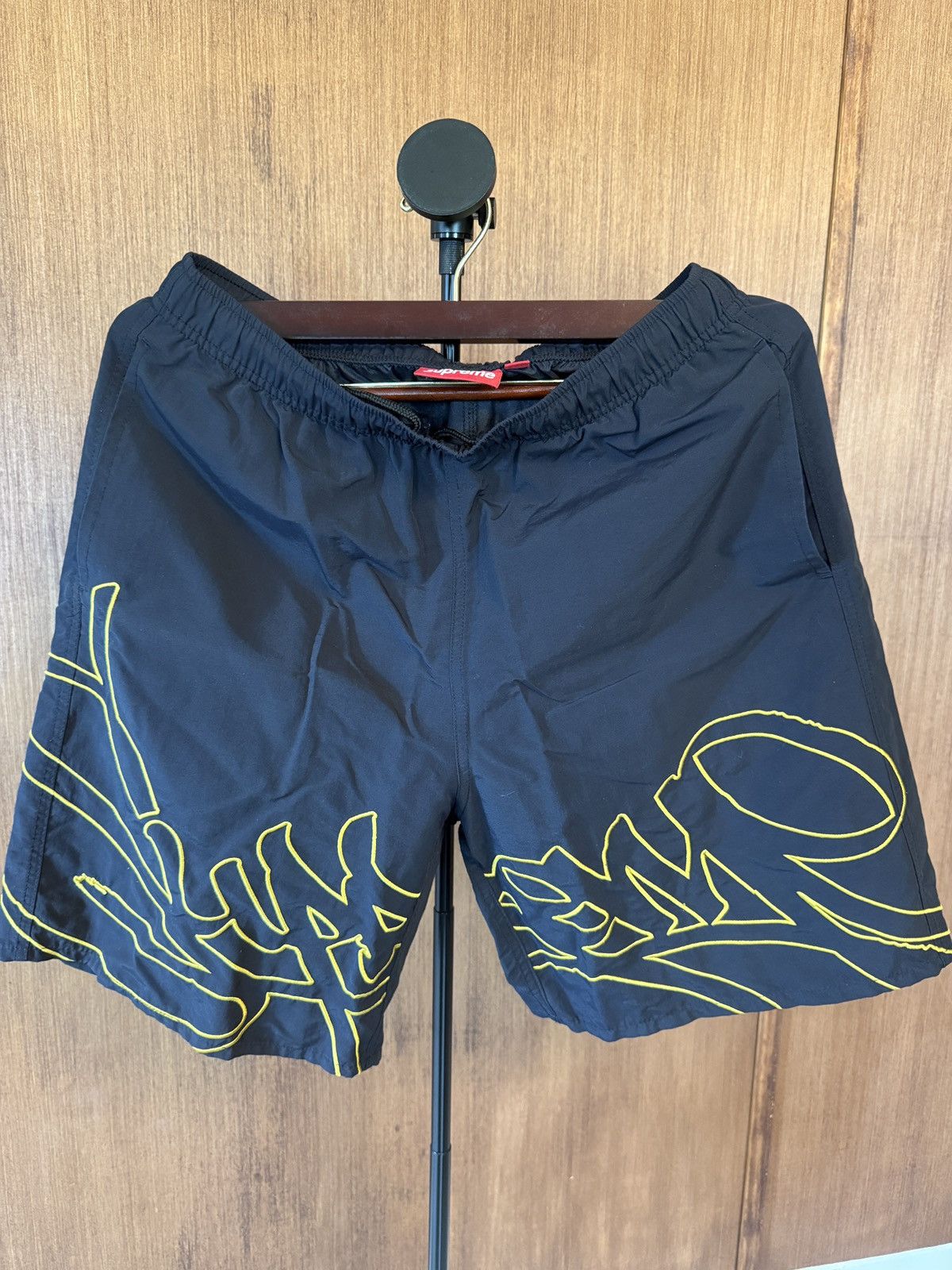 Supreme Supreme Split Logo Water Shorts | Grailed