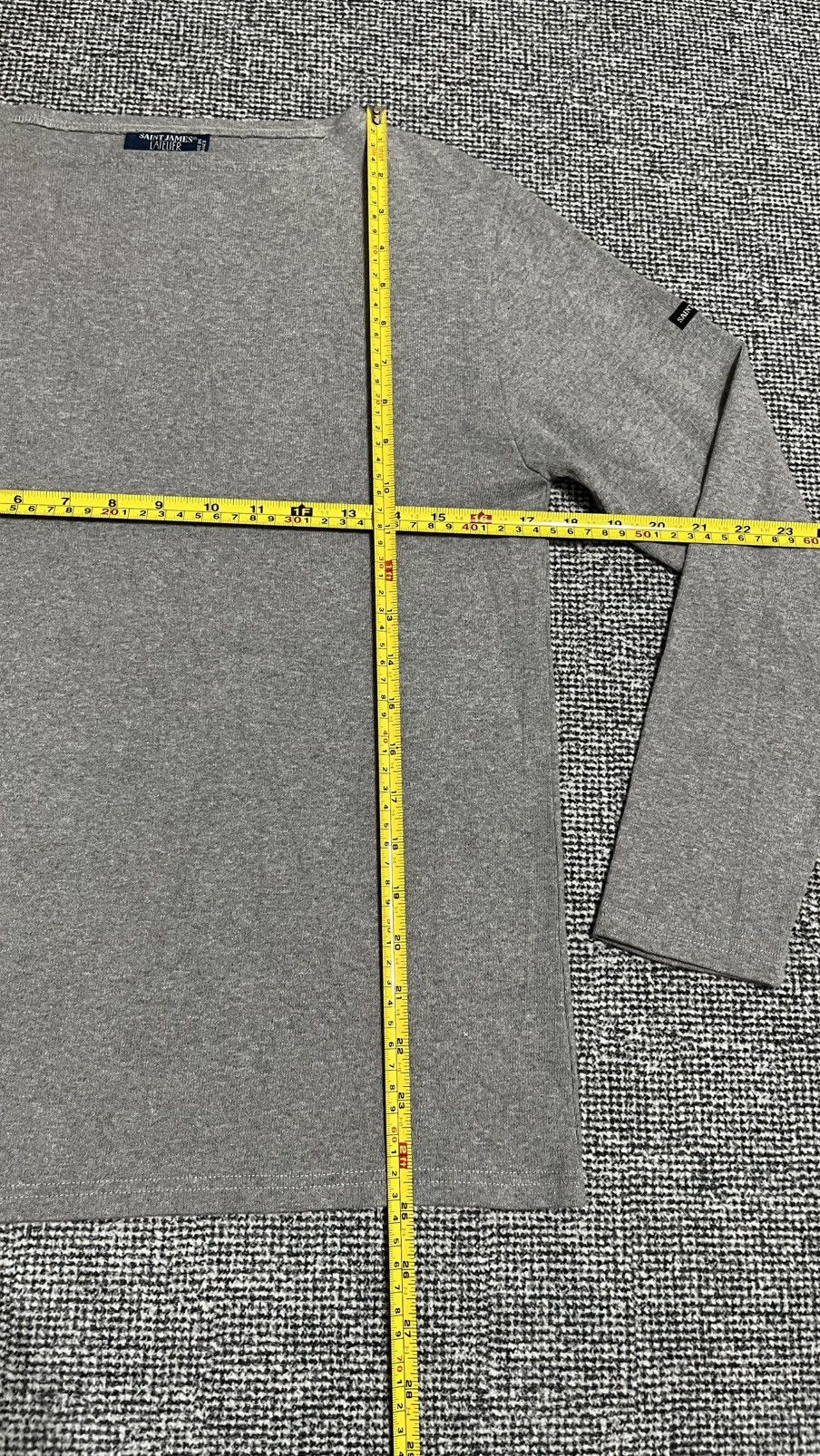 Saint James Vintage Saint James plain shirt Size US S / EU 44-46 / 1 - 6 Thumbnail