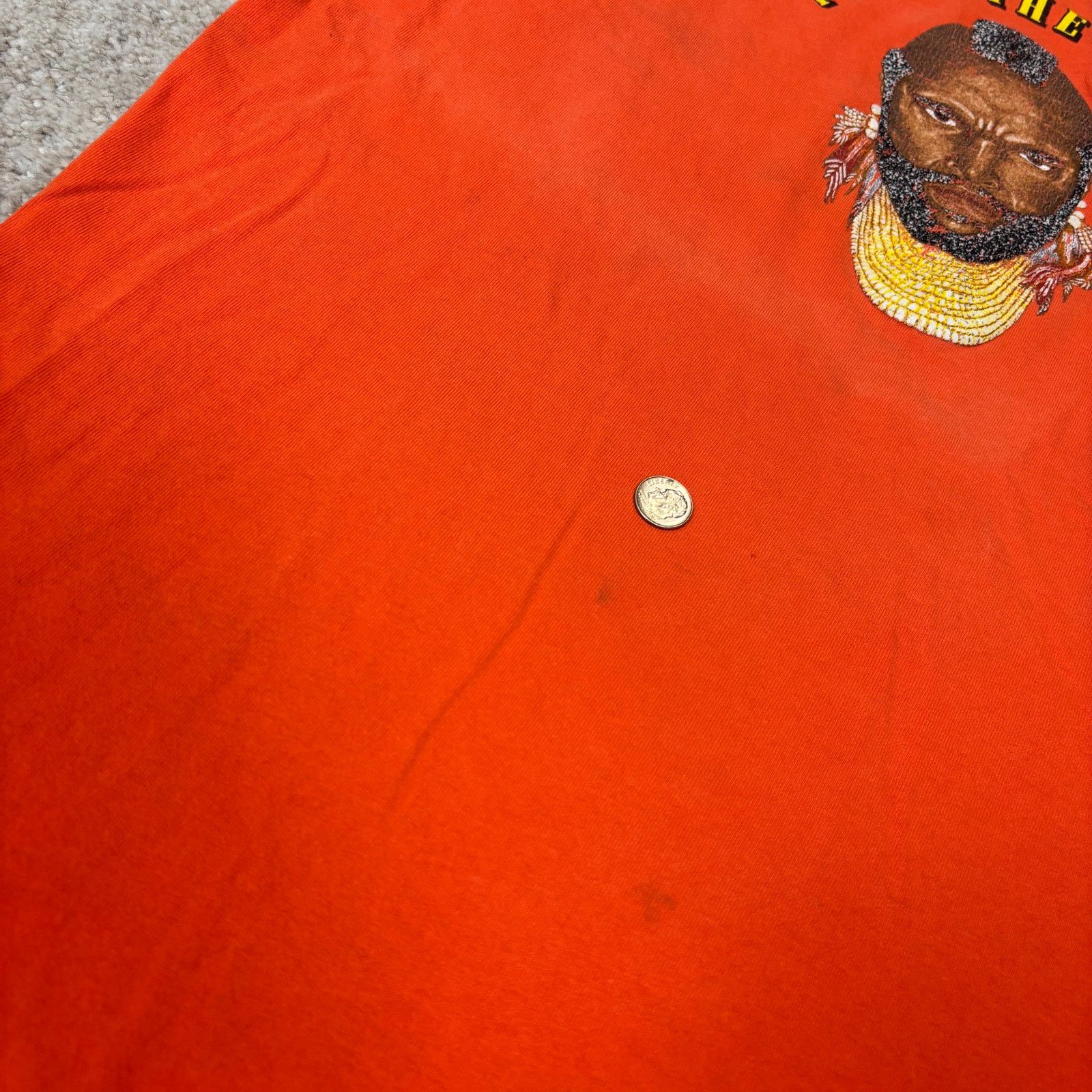 Hanes × Vintage Vintage 2000 Mr. T I Pity The Fool T Shirt Large The A Team Size US L / EU 52-54 / 3 - 9 Thumbnail