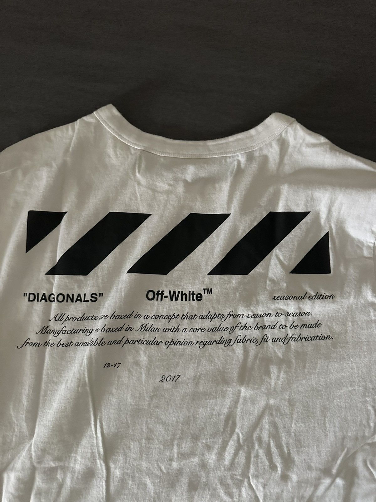 Off-White Off white “For All” tee 2017 Size US XS / EU 42 / 0 - 8 Thumbnail