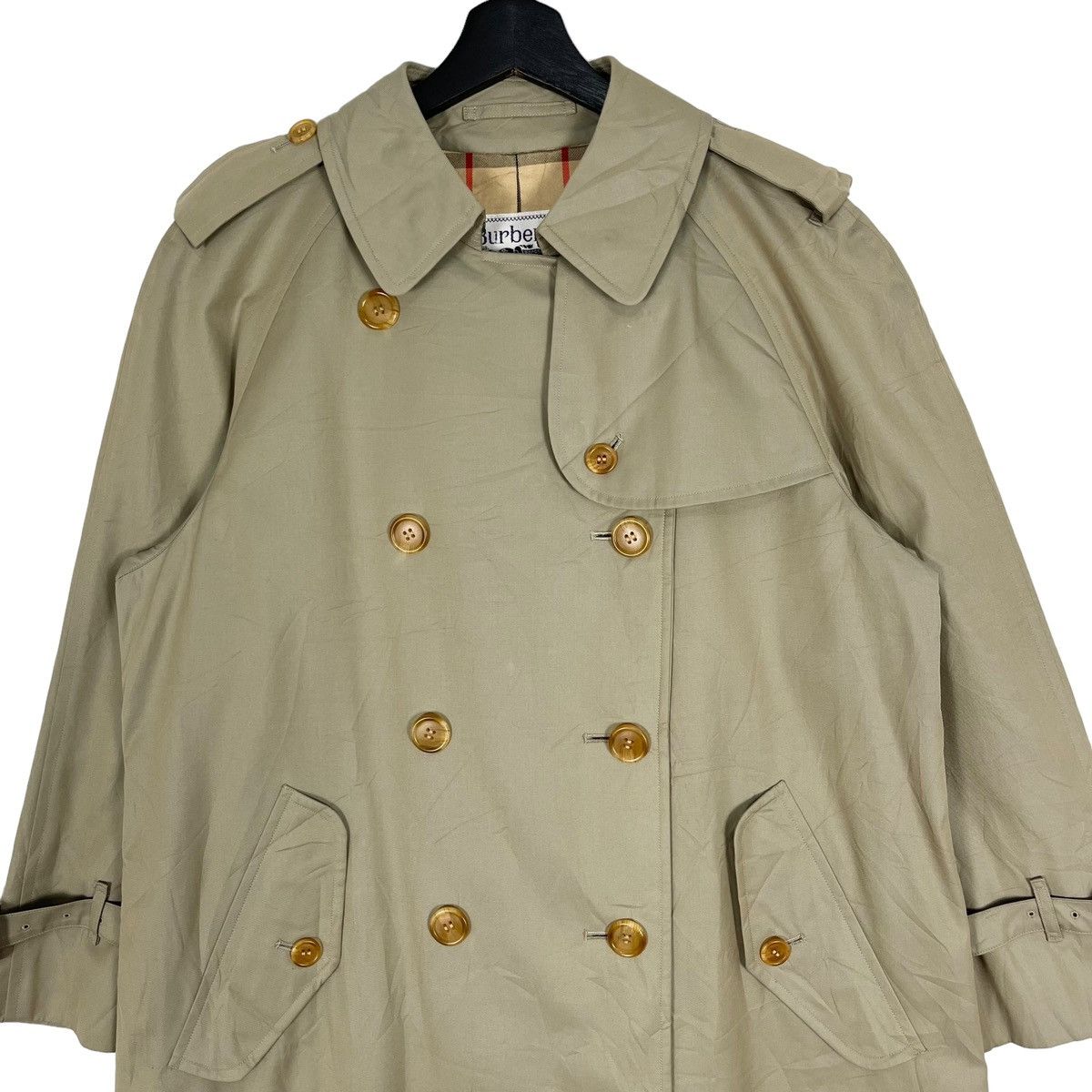 Burberry × Vintage Vintage 90’s Burberrys Long Trench Coat Size US S / EU 44-46 / 1 - 3 Thumbnail