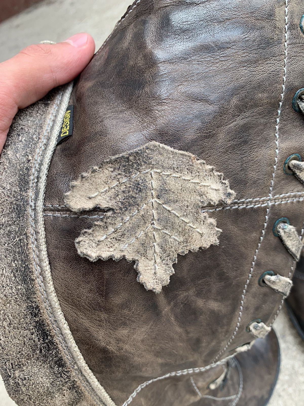 Vintage Vintage Design high boxer boots moto biker shoes core Size US 8 / IT 38 - 12 Thumbnail