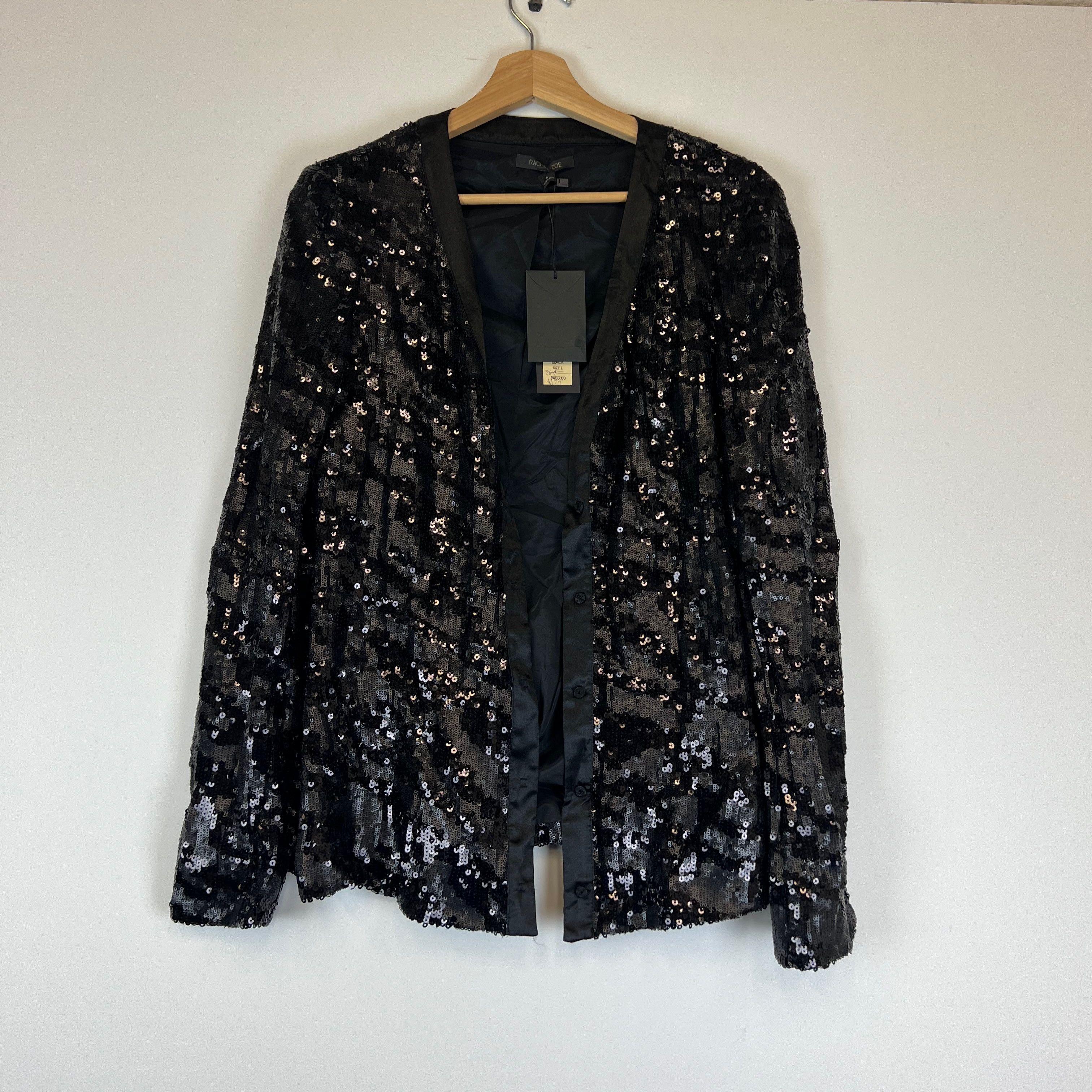 Rachel Zoe NEW Rachel Zoe SP12J11 Allover Sequin Size L / US 10 / IT 46 - 1 Thumbnail