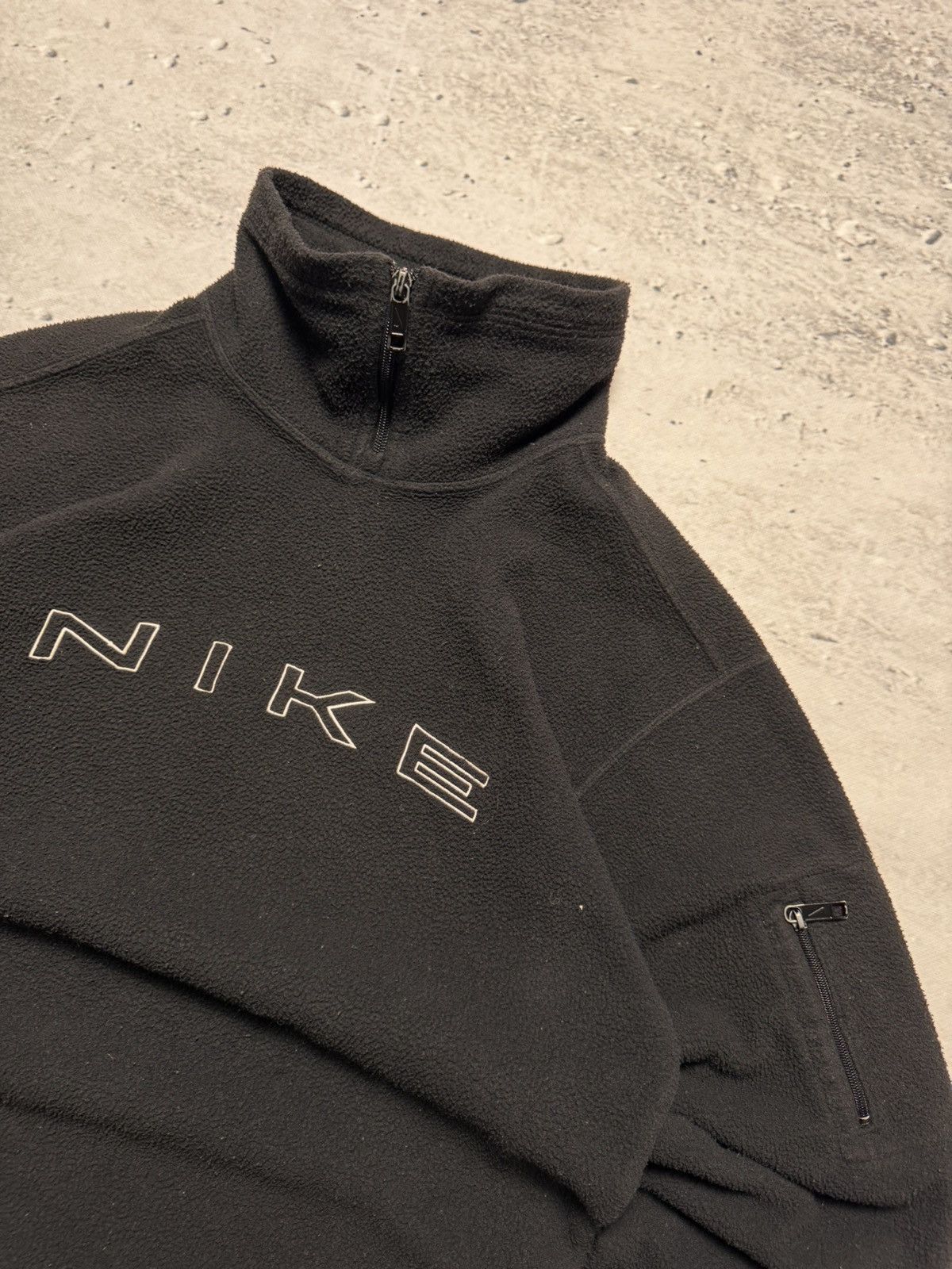 Nike × Vintage NIKE VINTAGE CENTER LOGO OVERSIZE BOXY 1/3 ZIP HOODIE Size US S / EU 44-46 / 1 - 4 Thumbnail