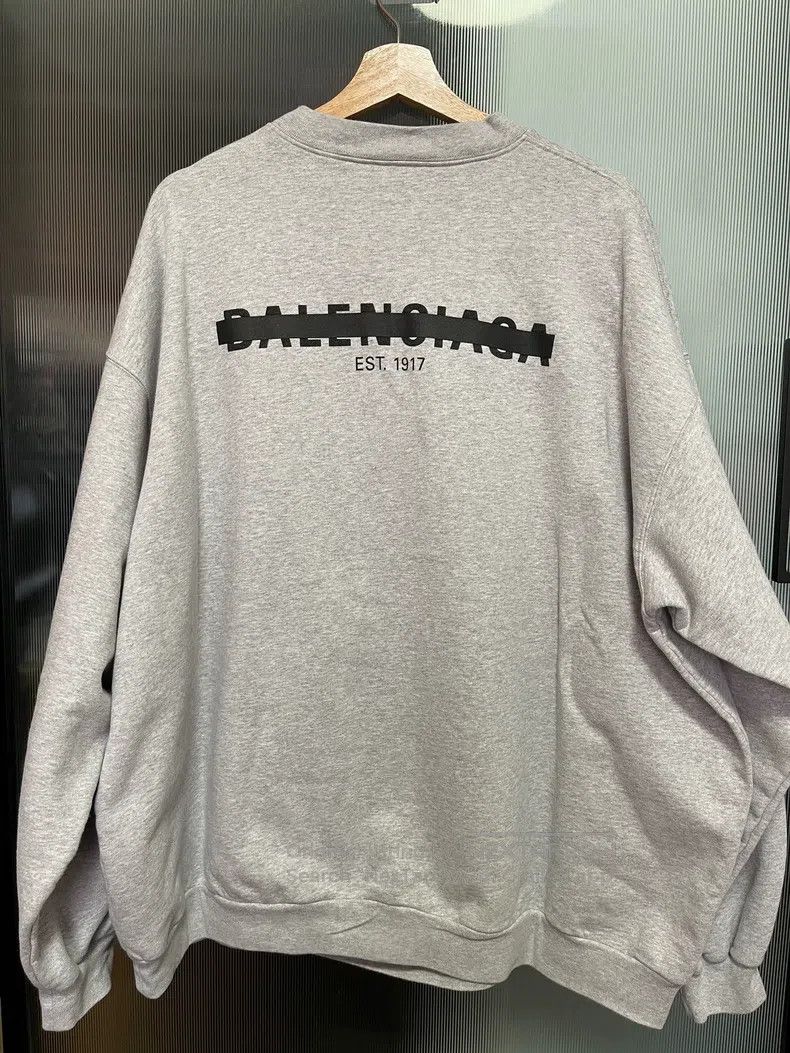 Balenciaga Balenciaga Solid Color Letter Printed Casual Hooded Long S Size US M / EU 48-50 / 2 - 8 Thumbnail