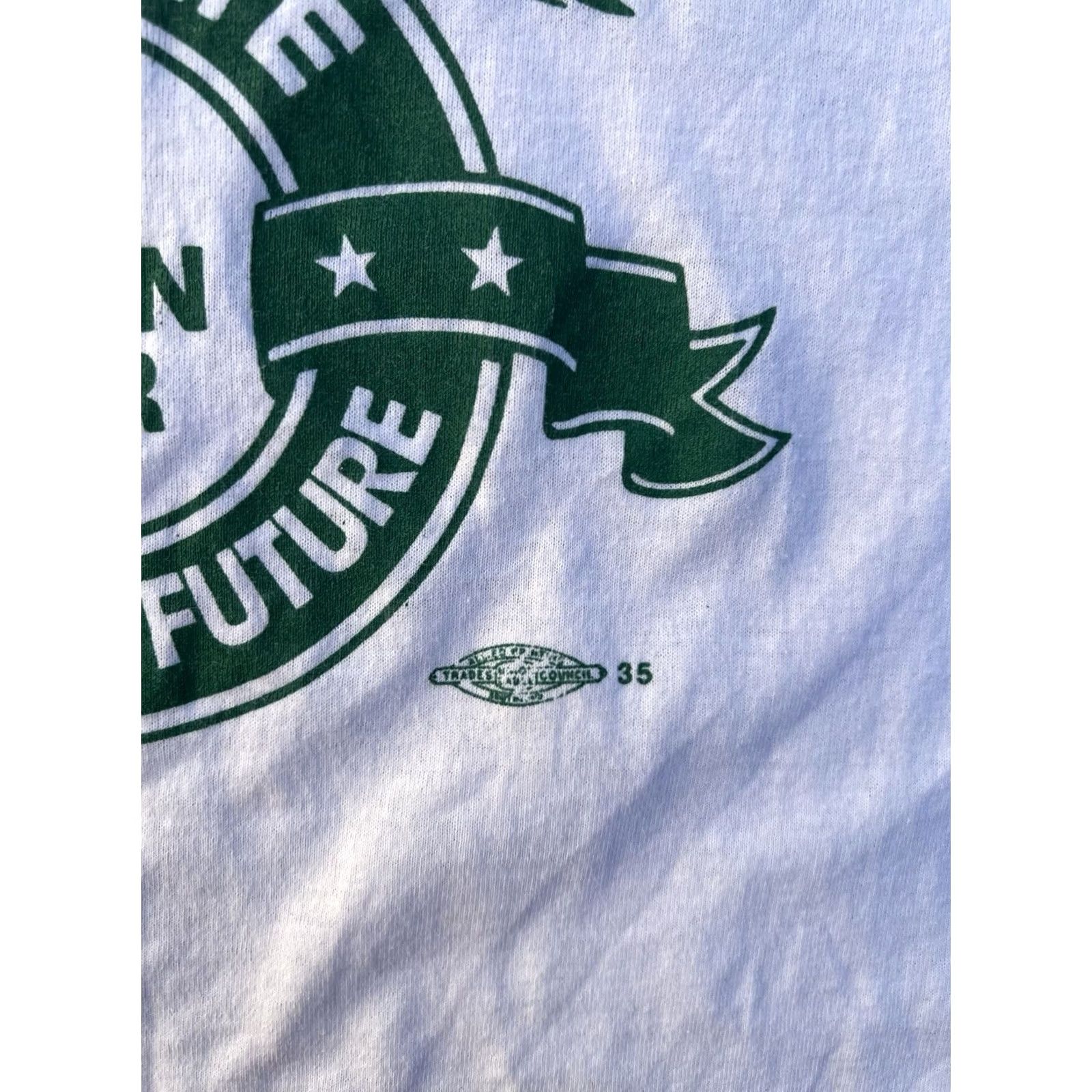 Vintage VINTAGE AFSCME Union T Shirt Royal First Class USA Eagle Graphic L Size US L / EU 52-54 / 3 - 3 Thumbnail