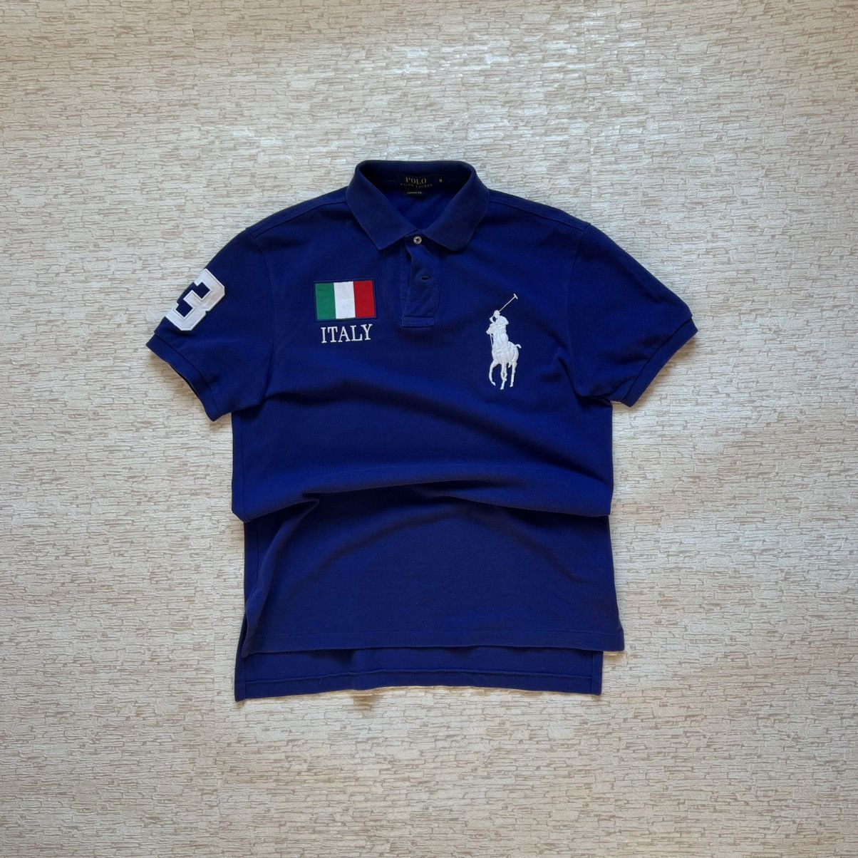 Polo Ralph Lauren Polo Ralph Lauren Italy Rugby Shirt Big Pony Y2K Chief Keef Size US M / EU 48-50 / 2 - 1 Thumbnail
