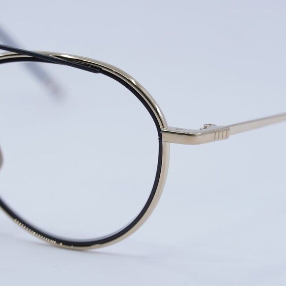 Thom Browne TB-109-A-GLD-BLK-53 Eyeglasses Gold/Black 53mm