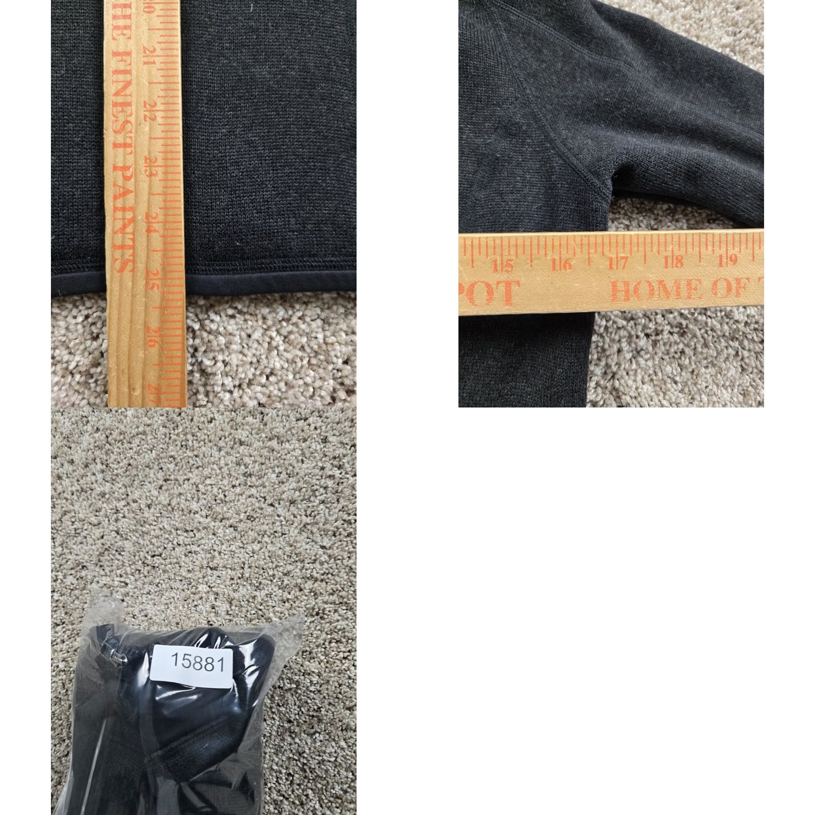 Patagonia Patagonia Better Sweater Jacket Womens Small Black 1/4 Zip Pullover Fleece Jacket Zip Pockets Outdoor Casual Travel Wool? Size S / US 4 / IT 40 - 9 Thumbnail