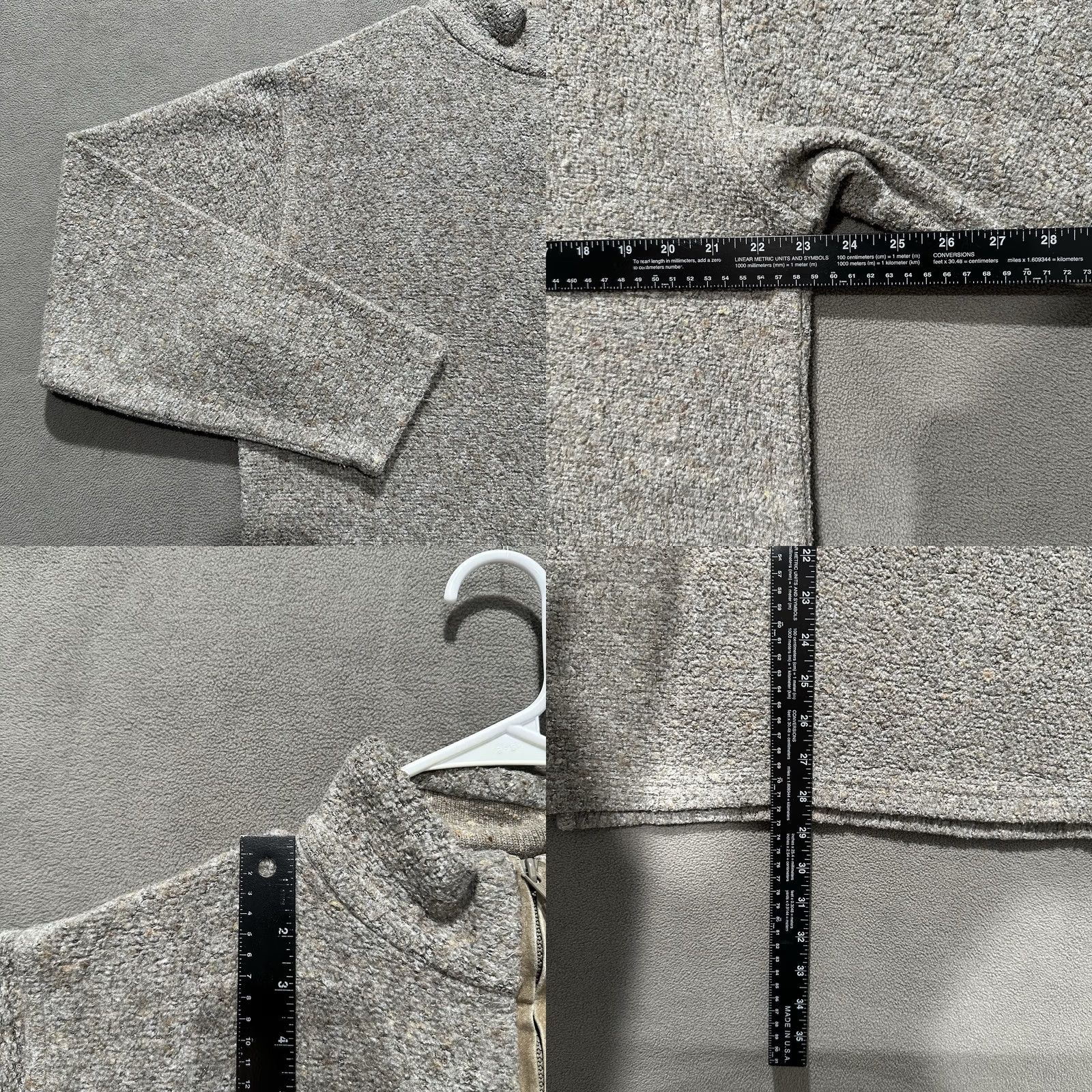 The Territory Ahead VINTAGE Territory Ahead Sweater Mens Large Gray Quarter Zip Fleece Hiking 90s Casual Outdoor Zipper Pullover Winter Fall Spring Nice Used Size US L / EU 52-54 / 3 - 8 Thumbnail