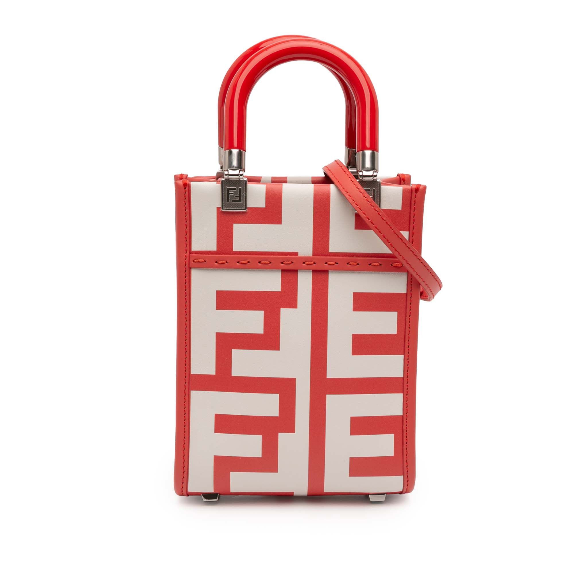 Fendi Marc Jacobs Mini Leather Sunshine Shopper Tote Size ONE SIZE - 1 Thumbnail
