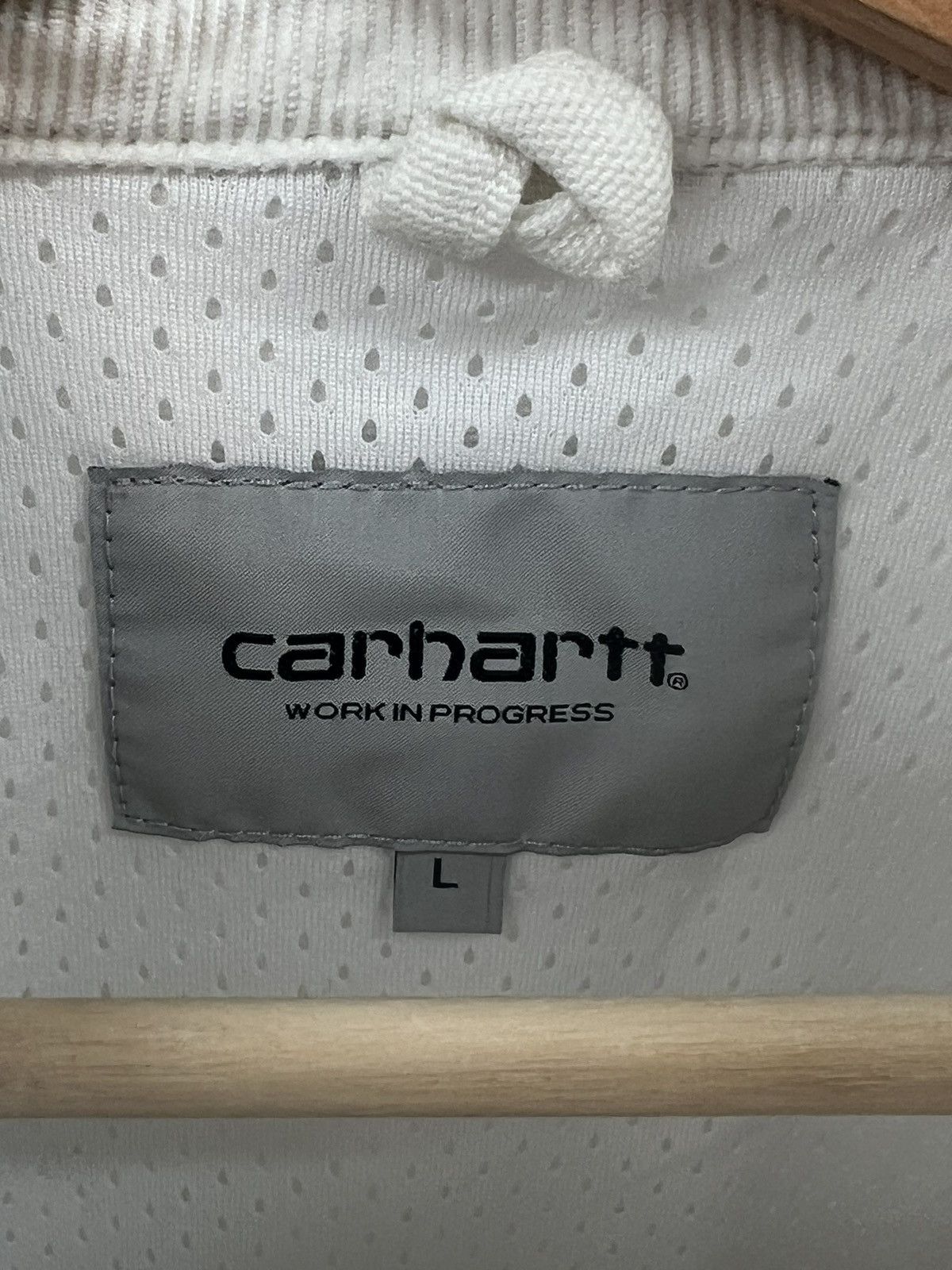 Carhartt × Carhartt Wip Carhartt Work in Progress White Detroit Jacket Size US L / EU 52-54 / 3 - 3 Thumbnail