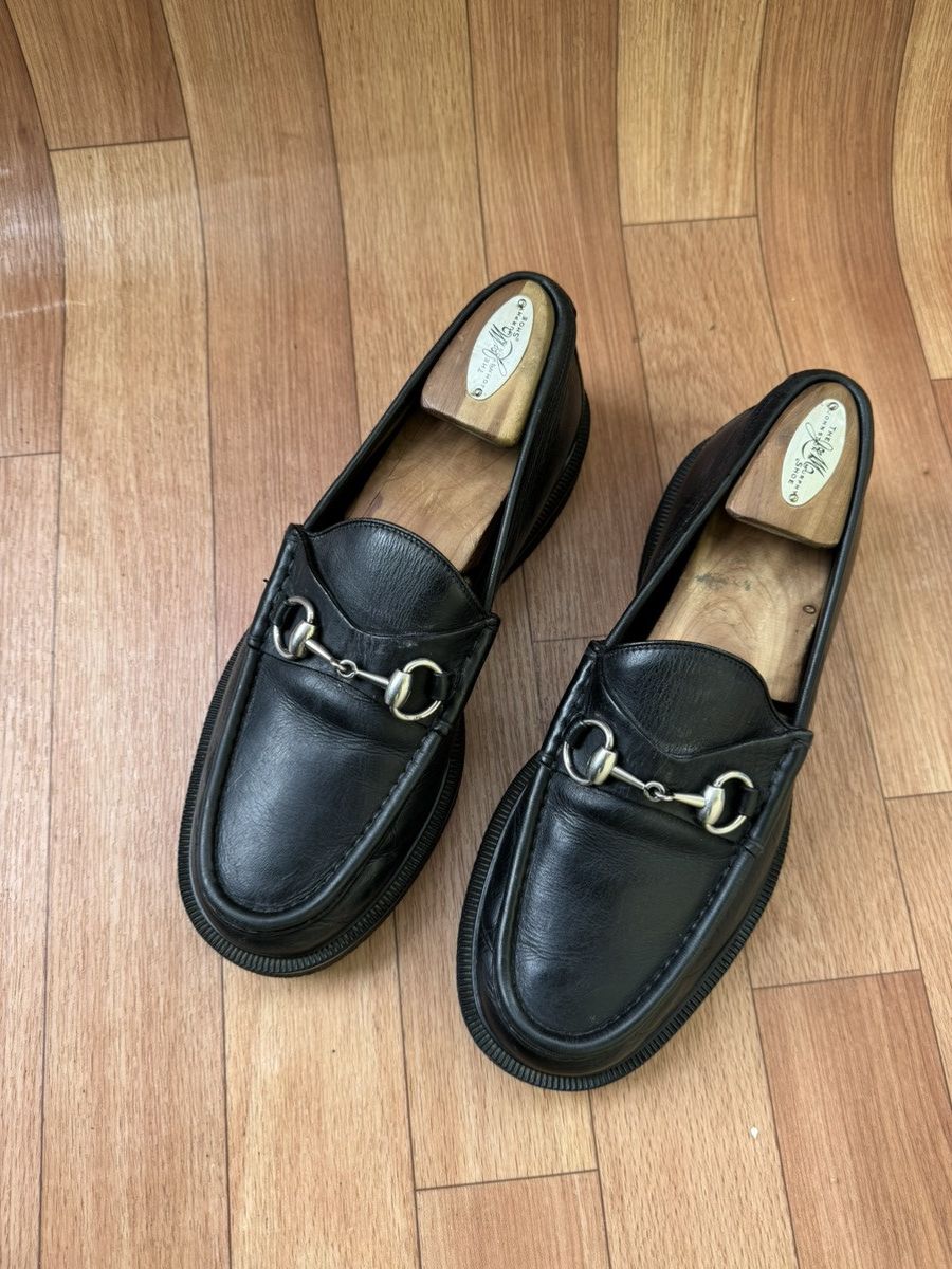 Gucci Gucci Horsebit Loafers platforms Size US 6.5 / EU 39-40 - 7 Thumbnail