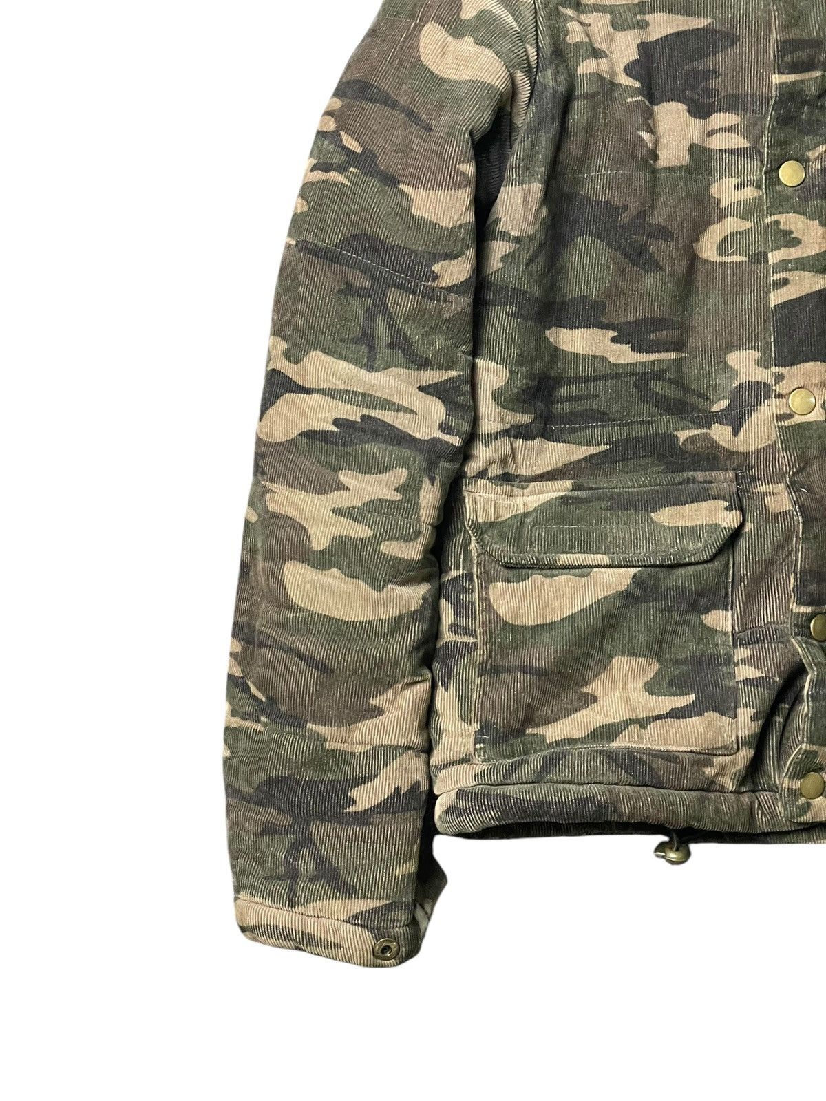 Japanese Brand × Vintage MISS ARTEMIS Brand Camo Fur Hooded Jacket (97) Size US XXS / EU 40 - 4 Thumbnail