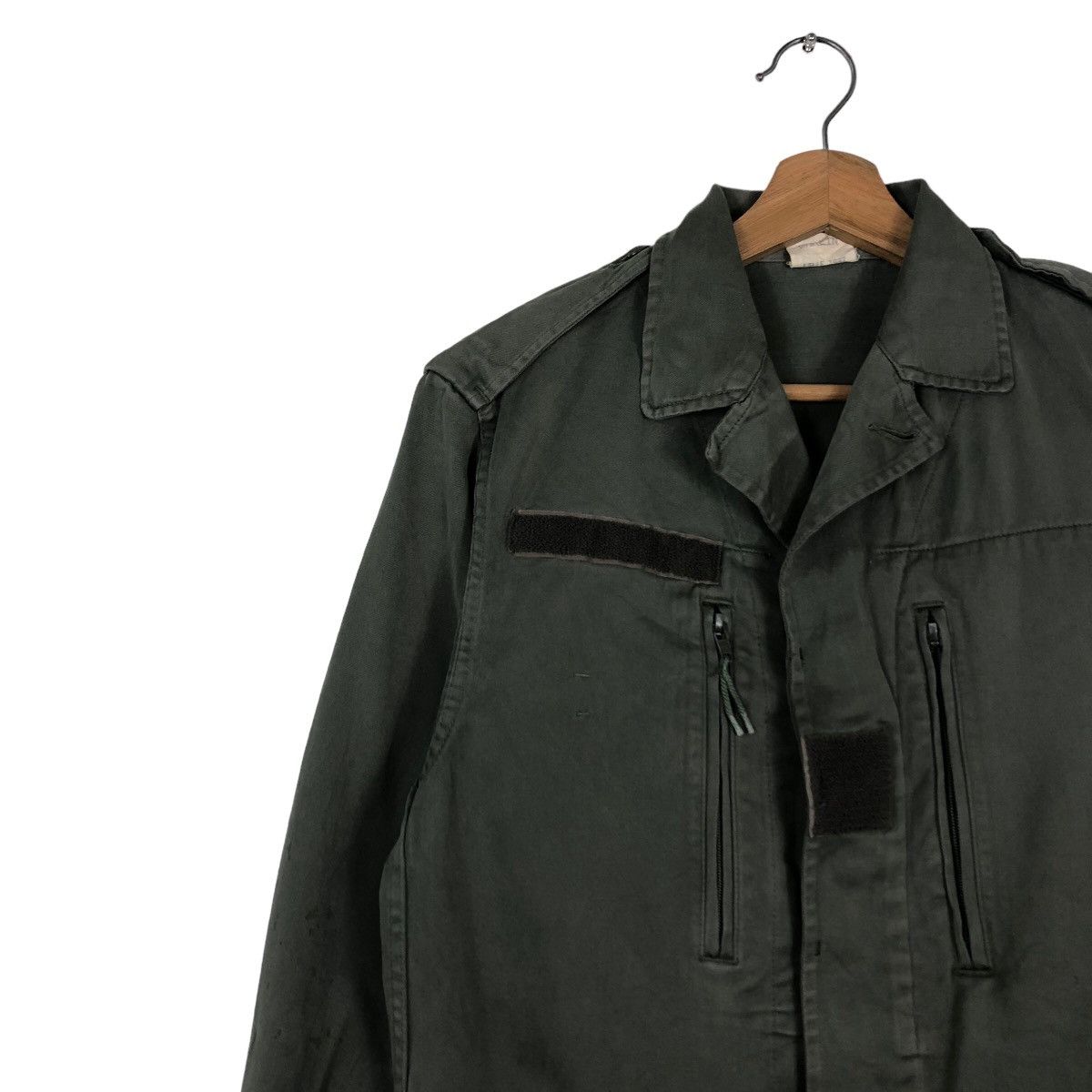 Vintage Vintage Cargo Jacket Inspector Military Warein Lille 1987’s Size US M / EU 48-50 / 2 - 7 Thumbnail
