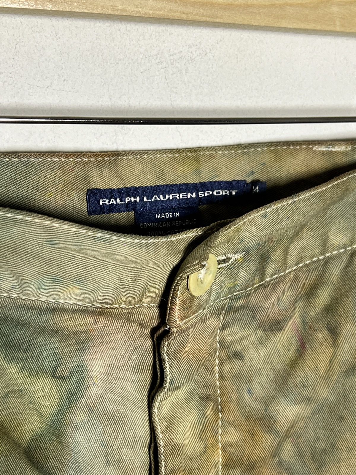 Polo Ralph Lauren ralph lauren tie dye cargo camo multipocket army pants Size US 36 / EU 52 - 6 Thumbnail