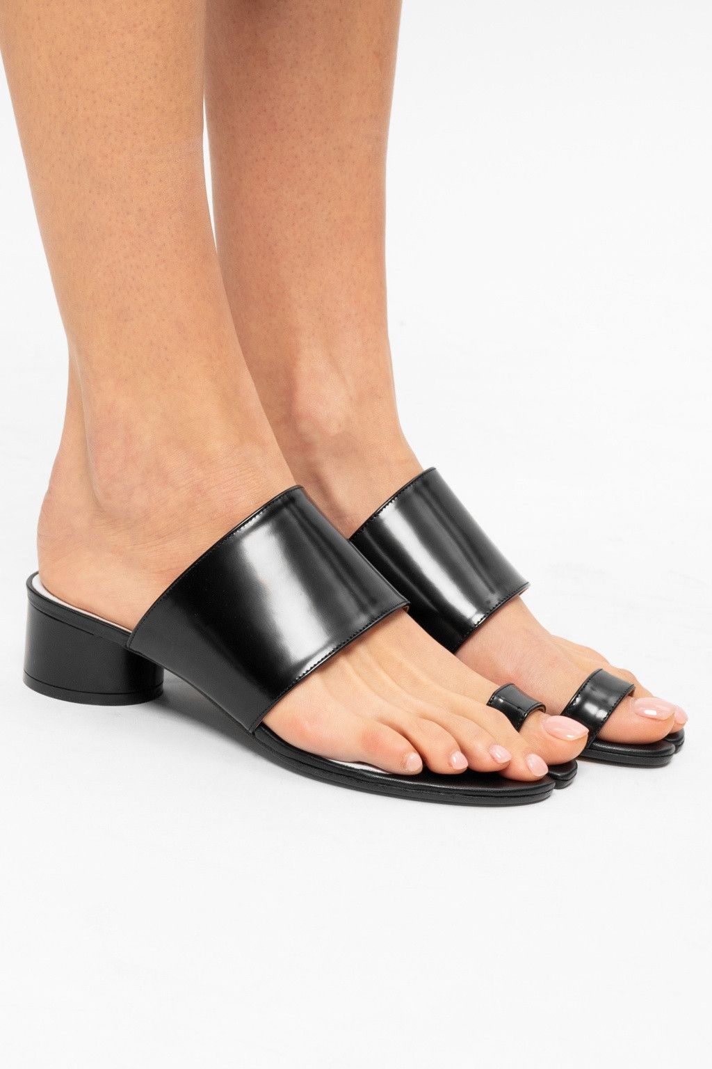 Maison Margiela BNWT SS23 MAISON MARGIELA CUT OUT HEELED MULES 38.5 Size US 8.5 / IT 38.5 - 11 Thumbnail