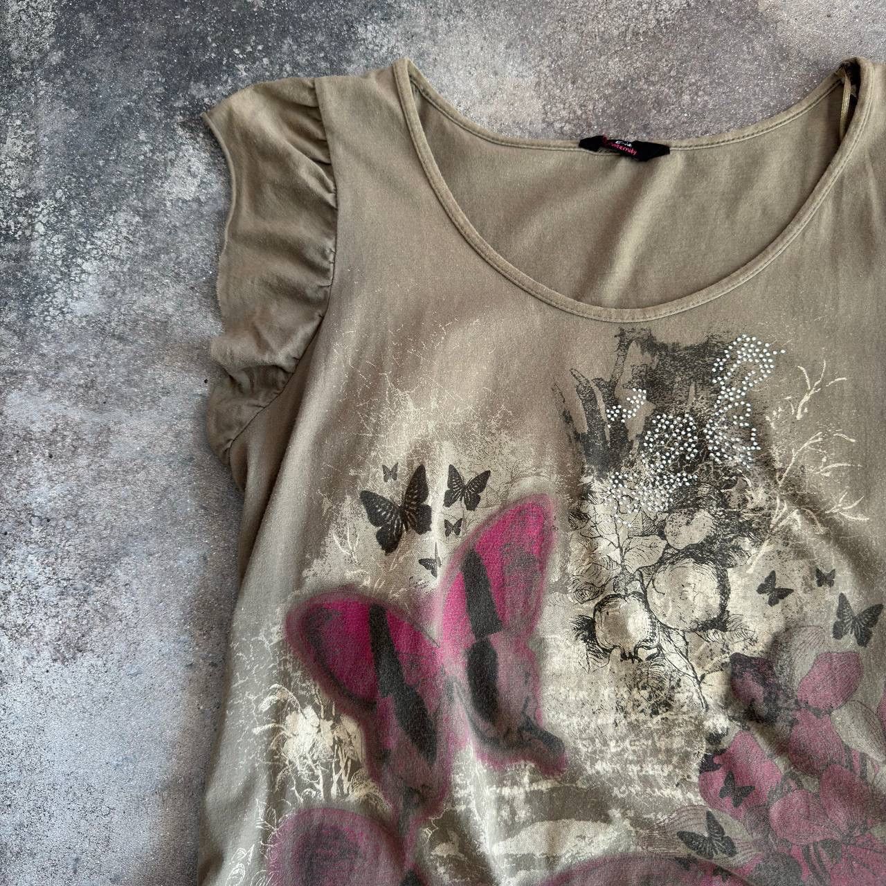 20471120 × Hysteric Glamour Y2K Super Sexy Vintage T-Shirt Size M / US 6-8 / IT 42-44 - 3 Thumbnail