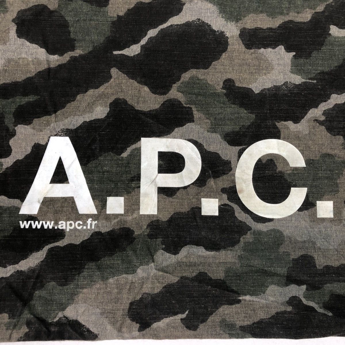 A.P.C. A.P.C. CAMO CANVAS TOTE BAG Size ONE SIZE - 2 Thumbnail