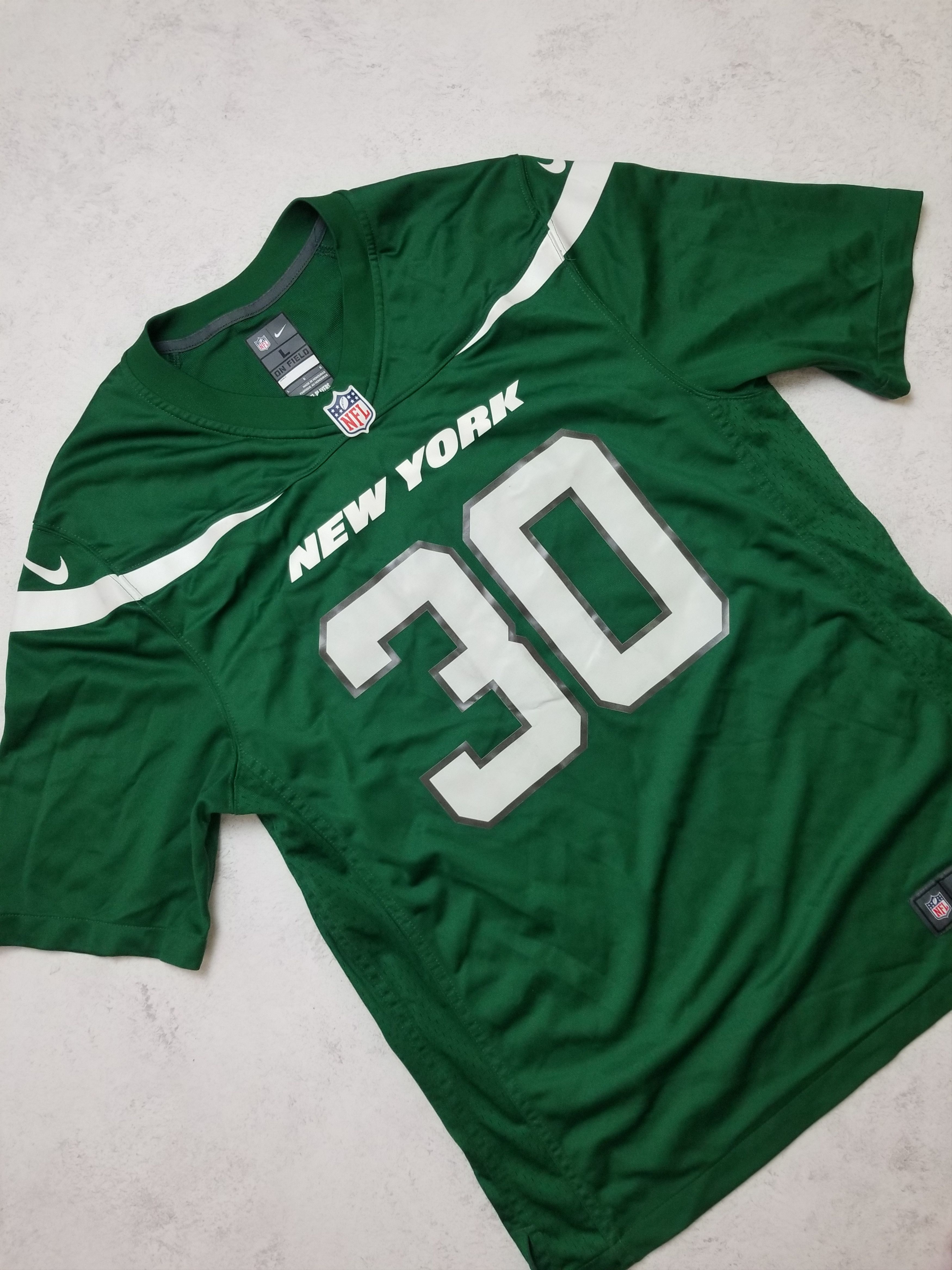 Nike New York Jets Watts #30 NFL Jersey Size US L / EU 52-54 / 3 - 22 Thumbnail
