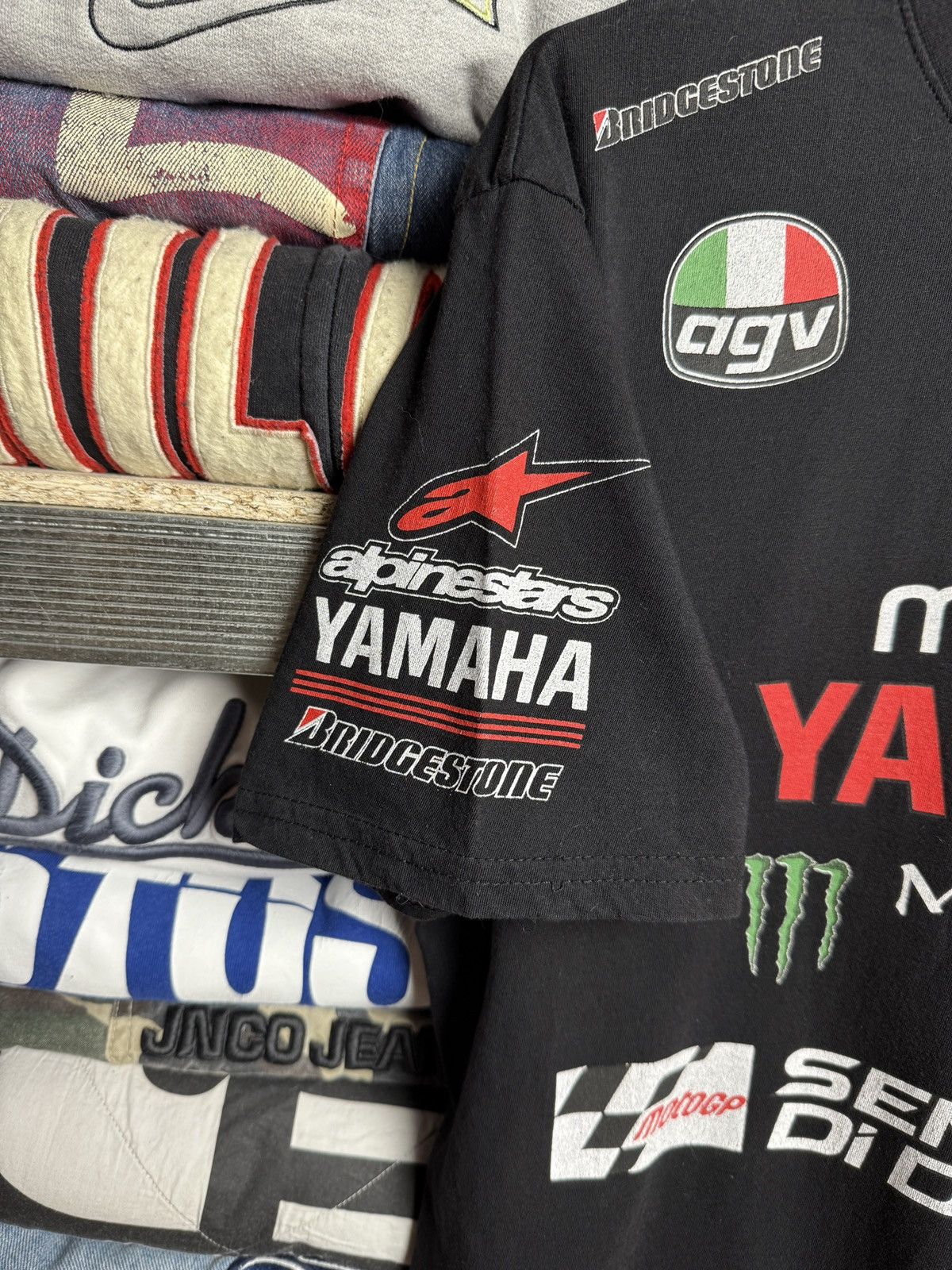 Vintage × Yamaha Yamaha Monster Energy Moto Racing Tee Shirt Size US L / EU 52-54 / 3 - 4 Thumbnail