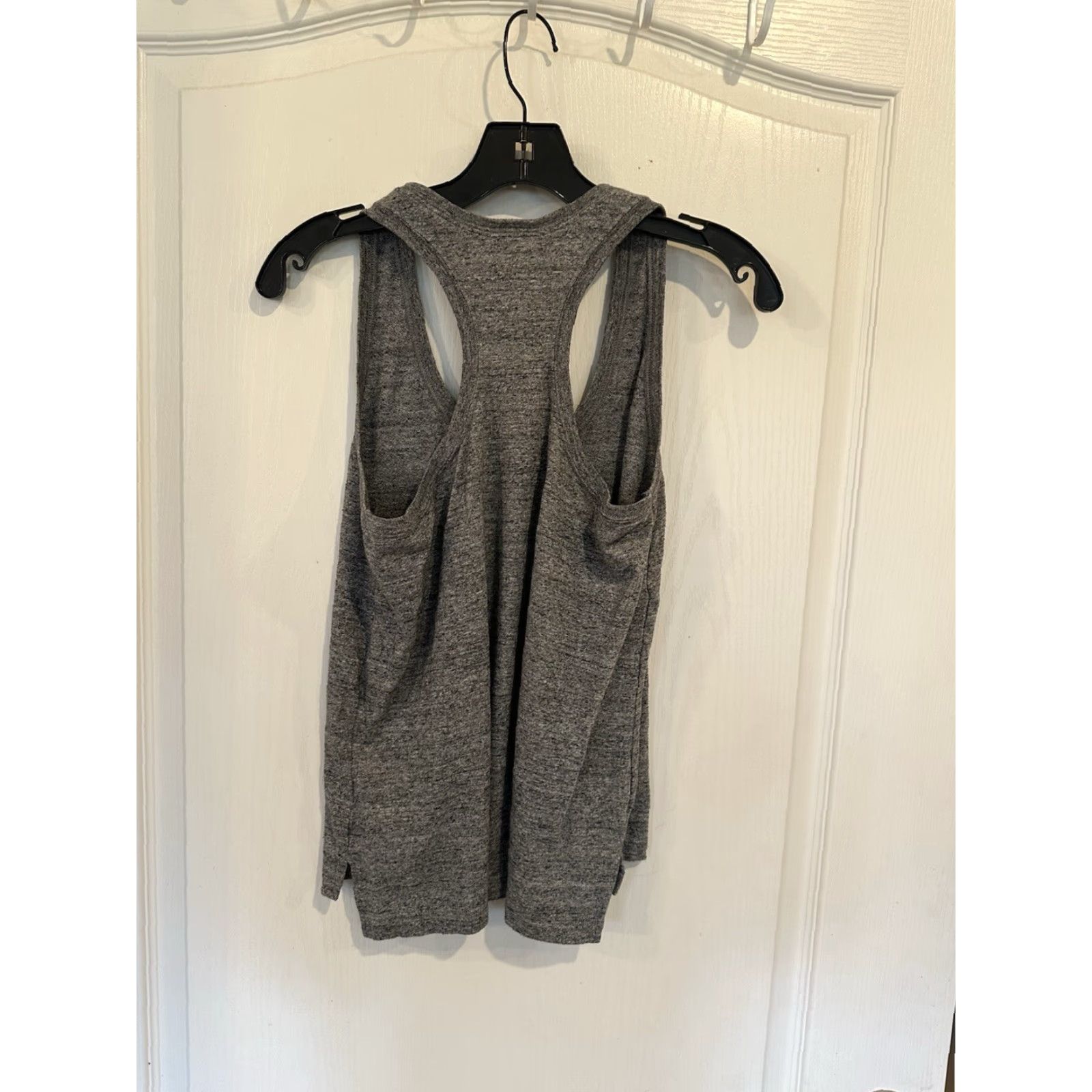 Nike VINTAGE Nike Tank Top Women M Heather Grey Racerback Activewear Tank Top Large? Size M / US 6-8 / IT 42-44 - 3 Thumbnail
