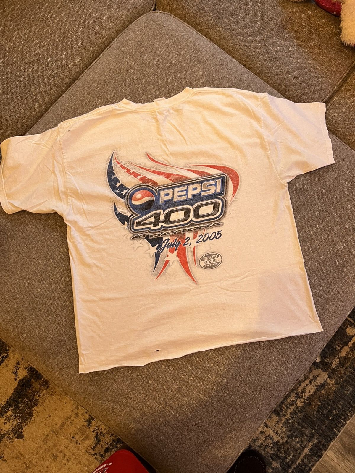 NASCAR × Vintage Vintage Y2K Pepsi 400 x Nascar Nextel Cup Series @ Daytona Size US XL / EU 56 / 4 - 4 Thumbnail