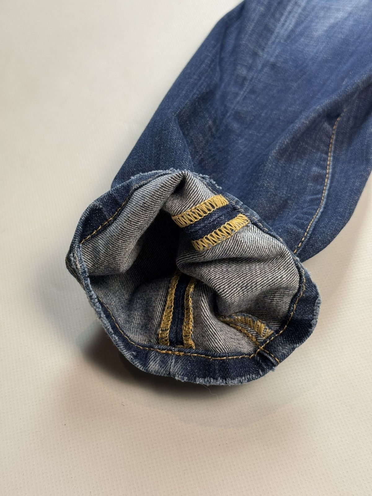 Dsquared2 Dsquared2 Men’s Distressed Denim Tidy Biker Jeans Size 48 Size US 32 / EU 48 - 9 Thumbnail
