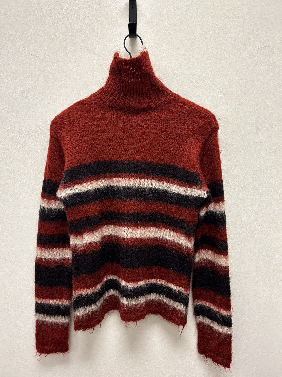 PPFM Mohair Fuzzy Striped Sweater Size US S / EU 44-46 / 1 - 3 Thumbnail