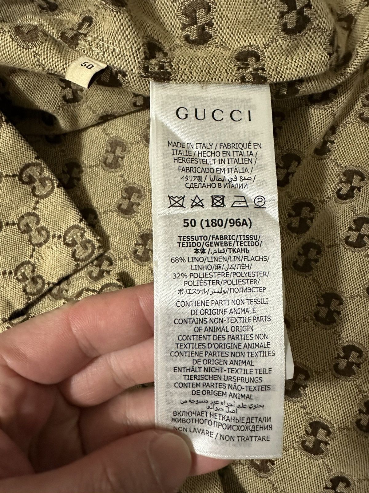 Gucci Gucci canvas monogram Size US M / EU 48-50 / 2 - 4 Thumbnail