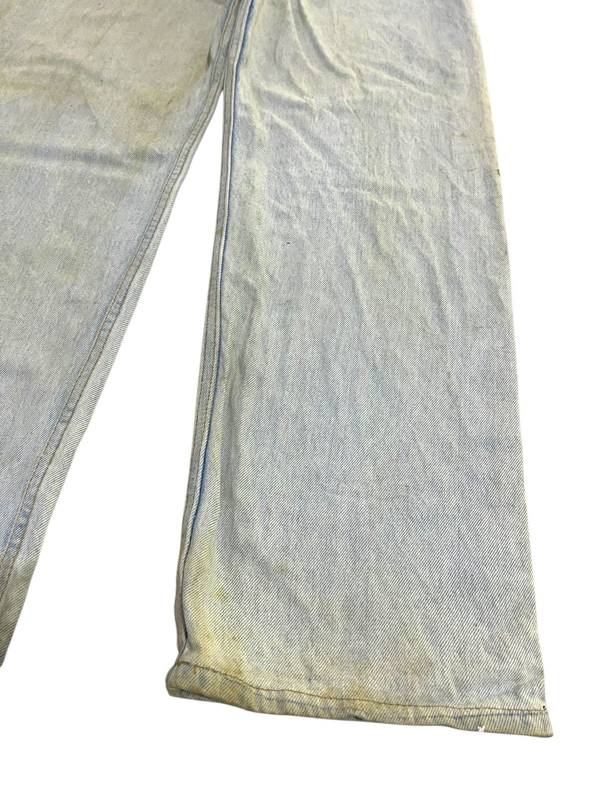 If Six Was Nine × Japanese Brand × Le Grande Bleu (L.G.B.) VINTAGE RUSTY LEVIS 501 WASHED BLUE DENIM JEANS Size US 35 - 13 Thumbnail