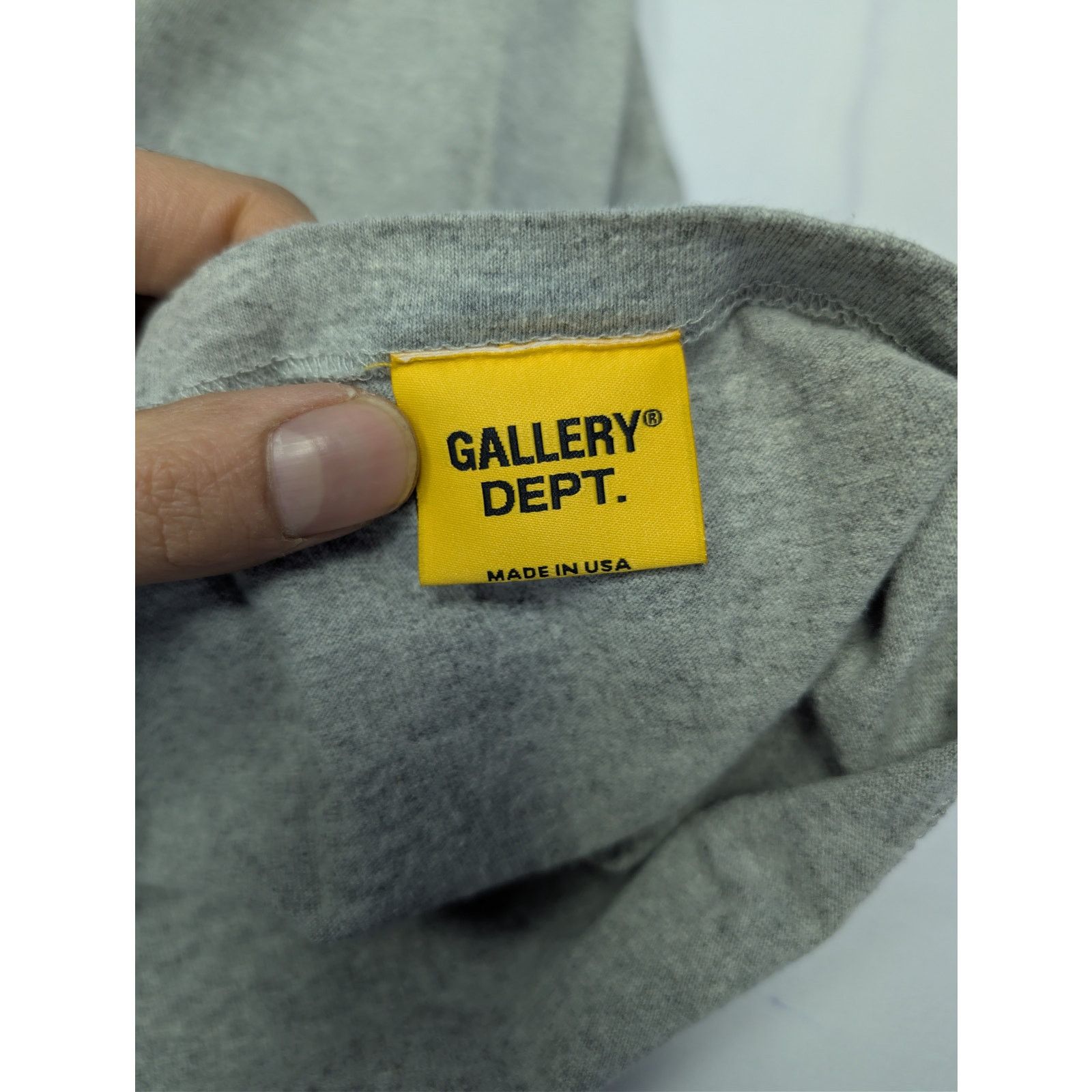 Gallery Dept. o1rshd1 French Collector Tee Shirt in Grey Size US XXL / EU 58 / 5 - 16 Thumbnail