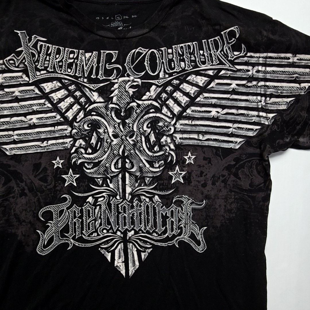 Other Xtreme Couture Randy Couture Black Affliction Style XL Tee Size US XL / EU 56 / 4 - 2 Thumbnail