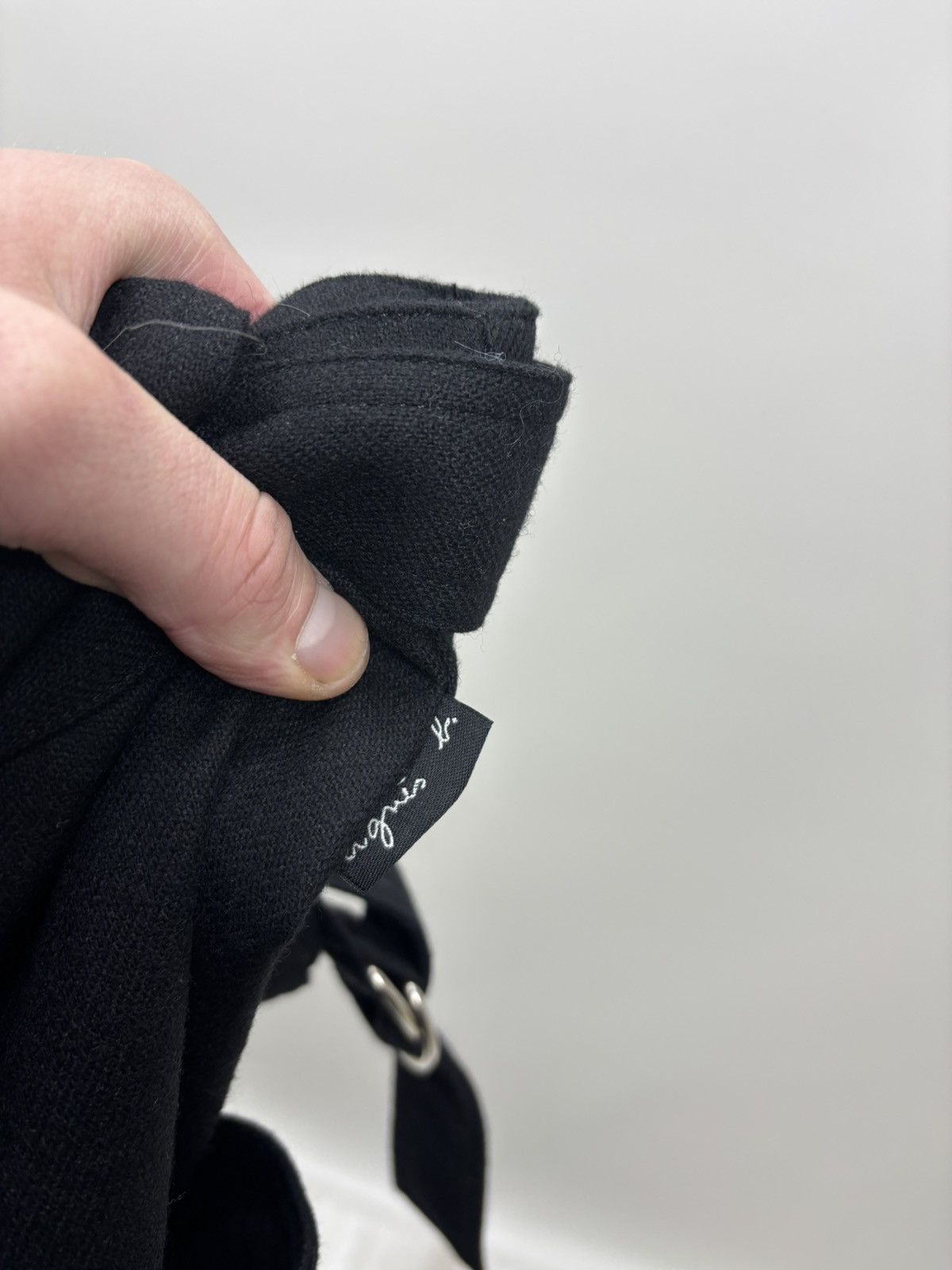 agnes b. Womens wool pants Agnes B Size 44 Color Black Size 30" / US 8 / IT 44 - 9 Thumbnail