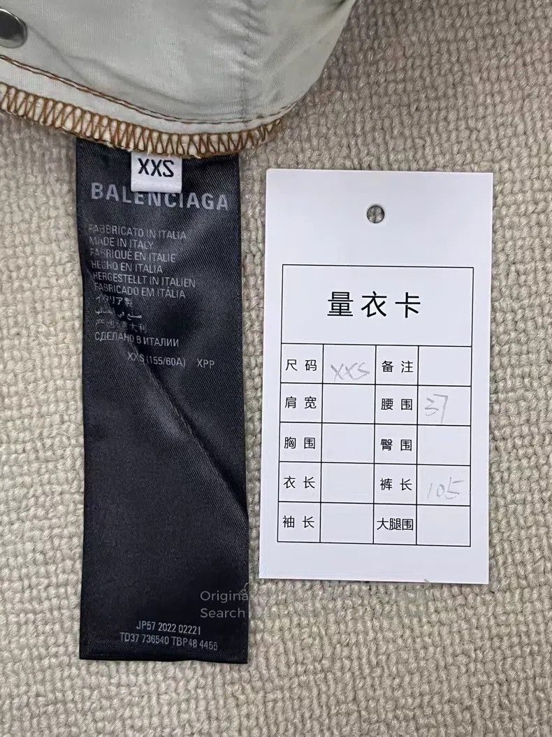Balenciaga Balenciaga size XXS Slash Destroyed Denim Jeans Size US 27 - 3 Thumbnail