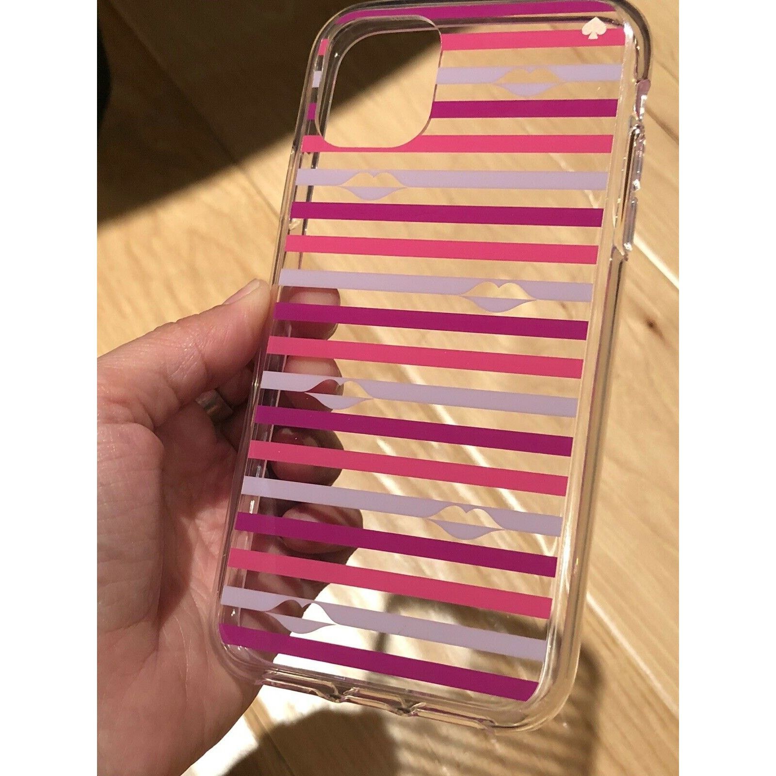 Kate Spade Kate Spade New York Lips with Stripe iPhone 11 Case Size ONE SIZE - 4 Thumbnail