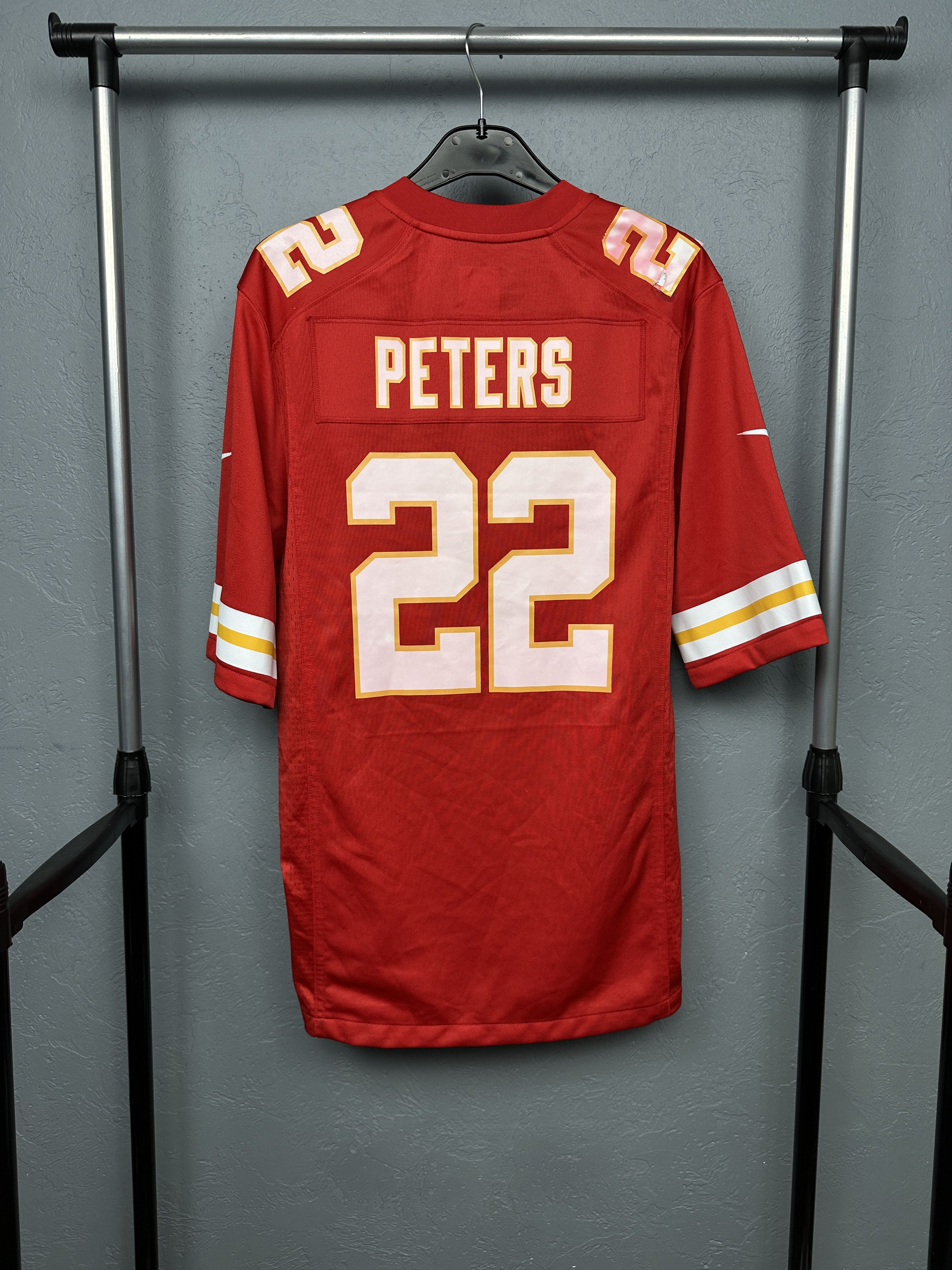 NFL Nike Marcus Peters Kansas City Chiefs On Field Jersey Size US M / EU 48-50 / 2 - 8 Thumbnail