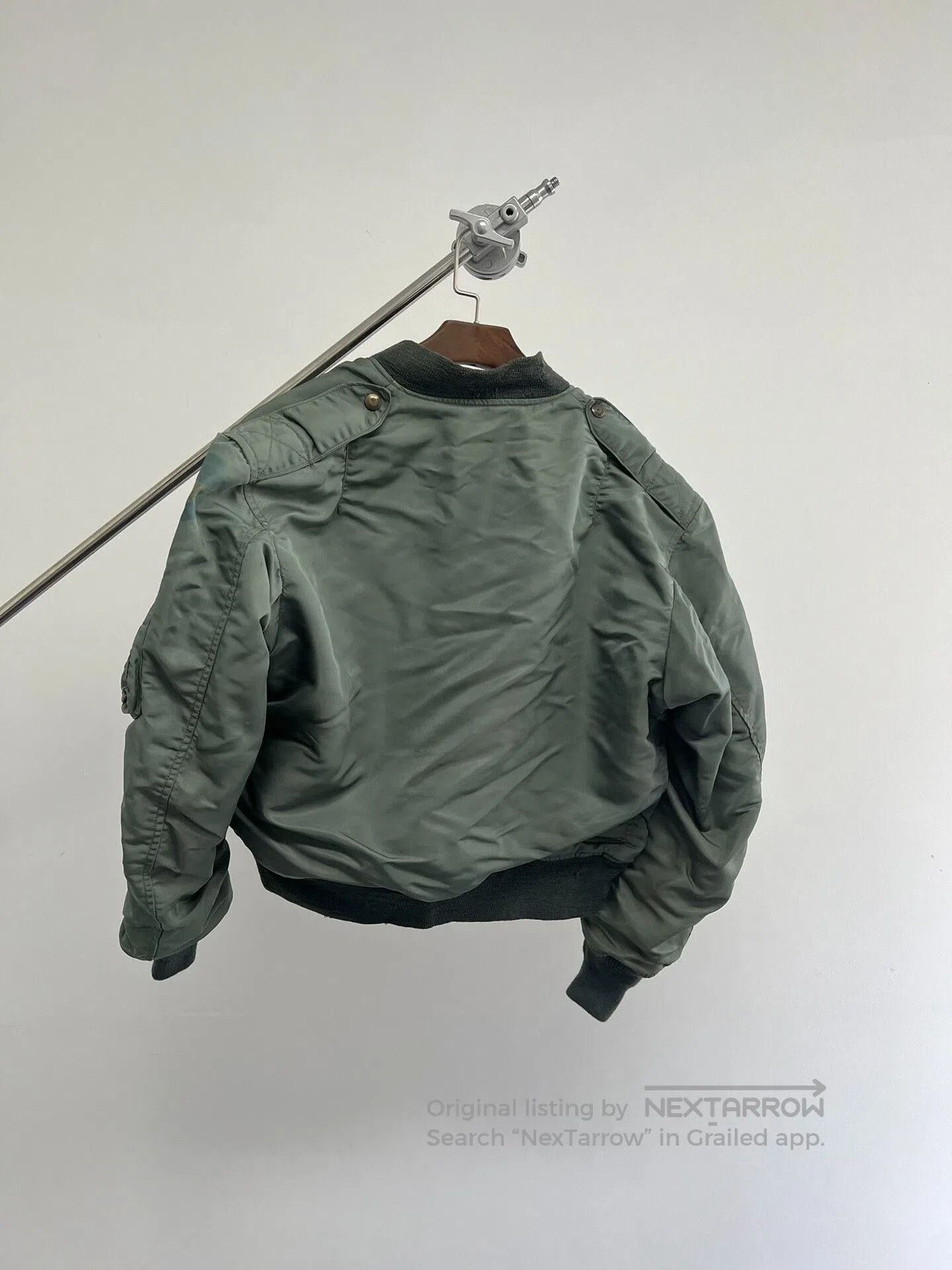 VINNY's Vintage 50s Military L-2B Bomber Jacket. Size US M / EU 48-50 / 2 - 7 Thumbnail