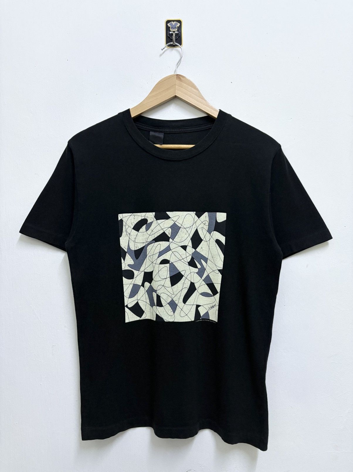 N.Hoolywood 2000's N.Hoolywood / Painting by Charles Arnoldi T-Shirt Size US M / EU 48-50 / 2 - 1 Thumbnail