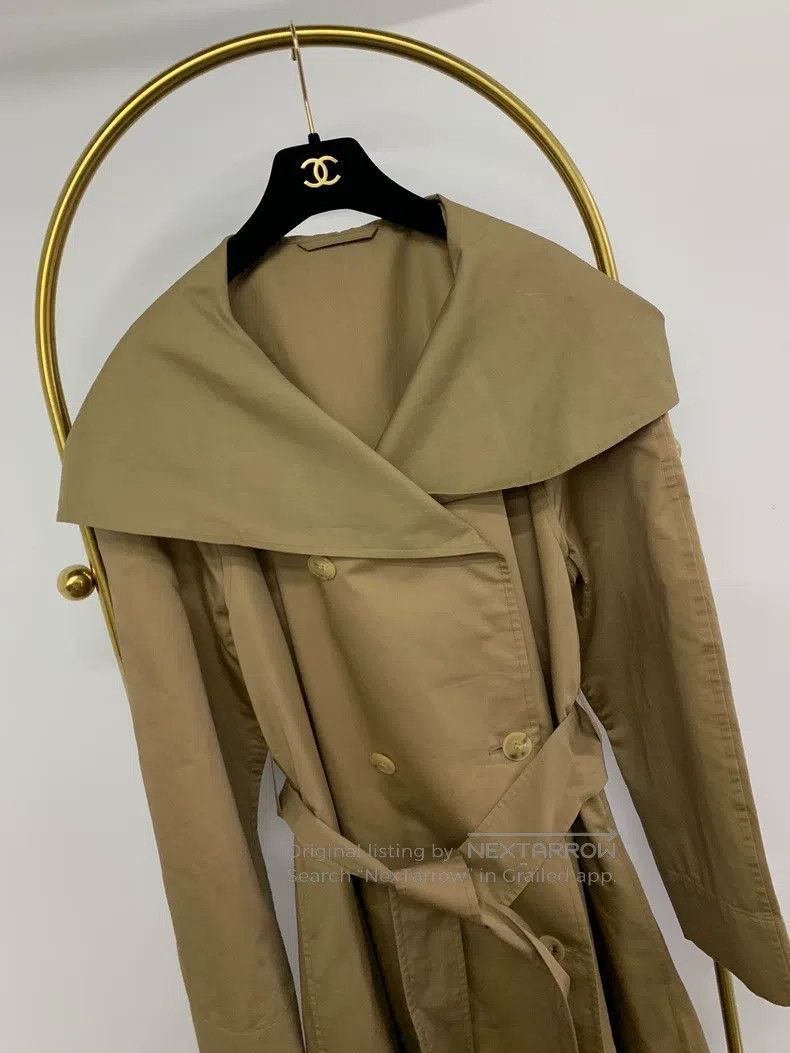 The Row The Row Khaki lace-up trench coat Size S / US 4 / IT 40 - 2 Thumbnail