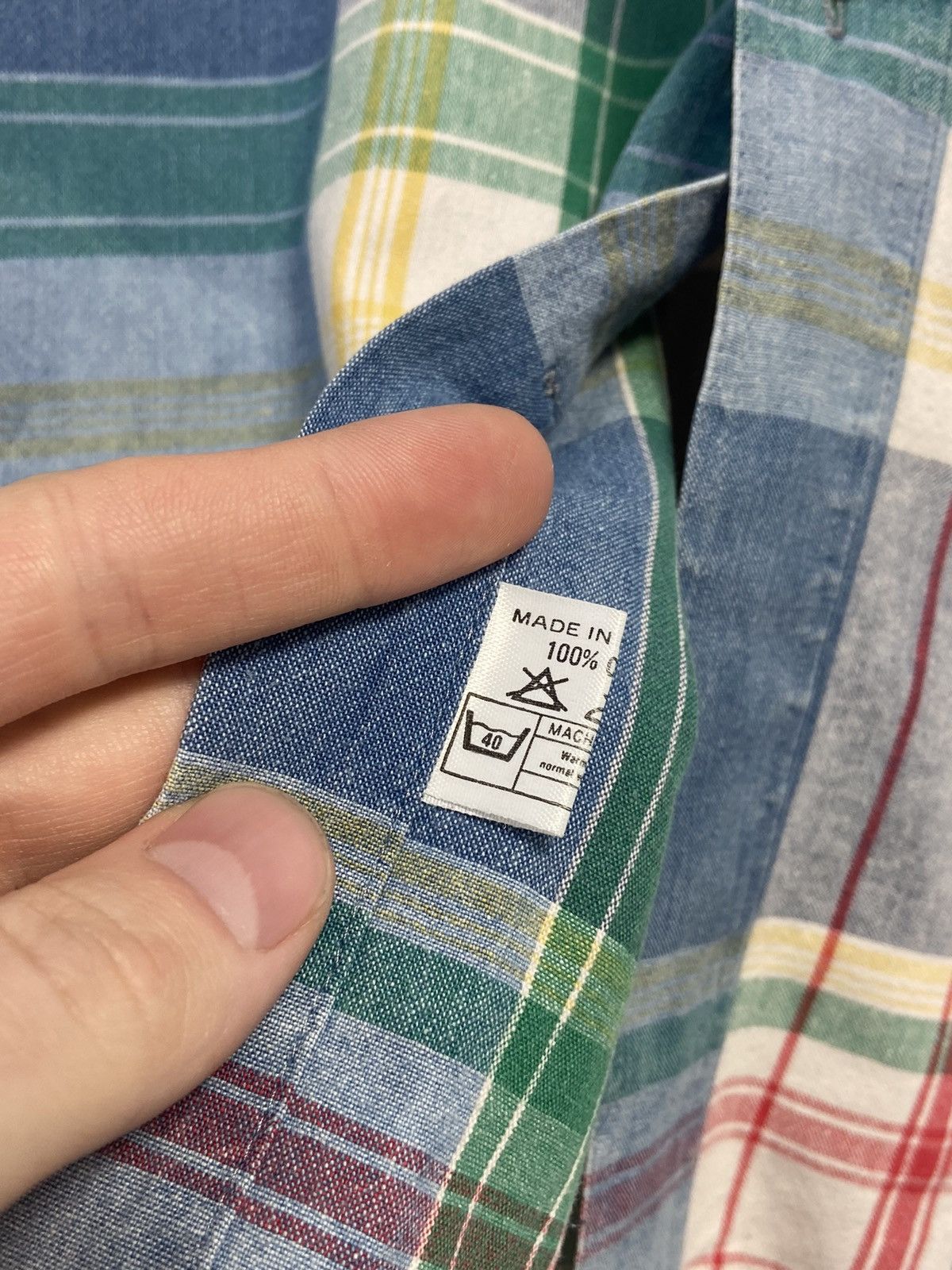 Burberry Thomas Burberry Button Up Shirt Size US L / EU 52-54 / 3 - 8 Thumbnail
