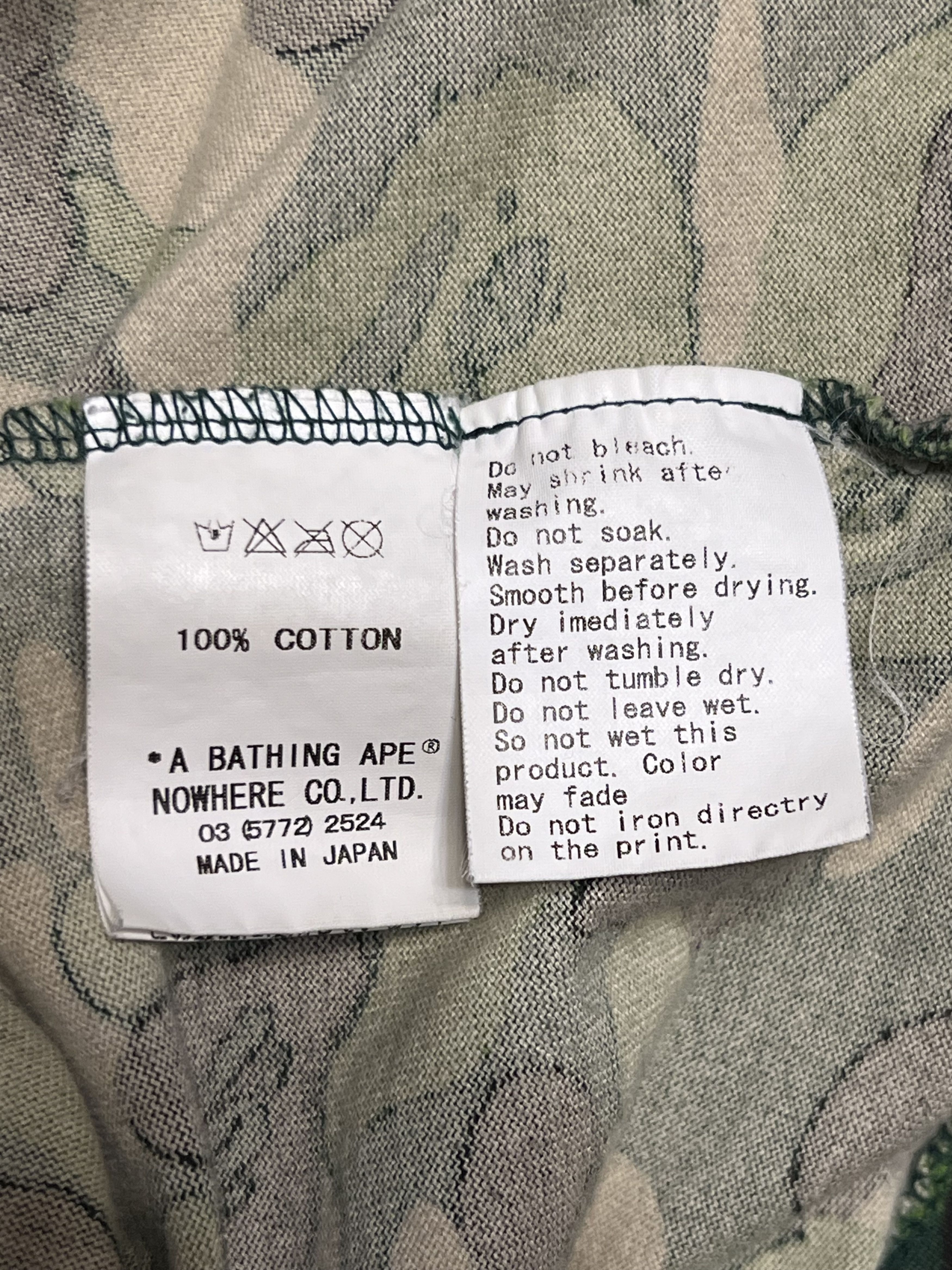 Bape × Swarovski Rare BAPE x Swarovski Camo Longsleeve MINT Condition Size US L / EU 52-54 / 3 - 5 Thumbnail