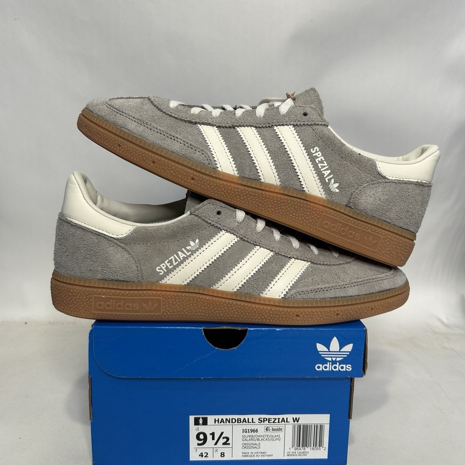 Adidas Adidas Originals Handball Spezial Originals “Silver Pebble” Size US 9.5 / IT 39.5 - 1 Thumbnail